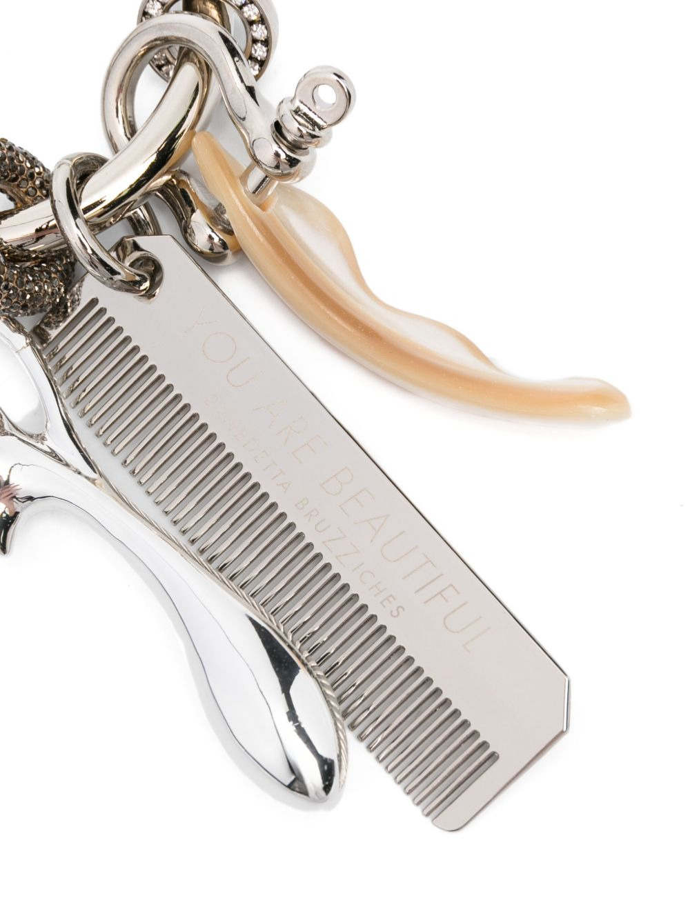 comb-charm keyring - 3