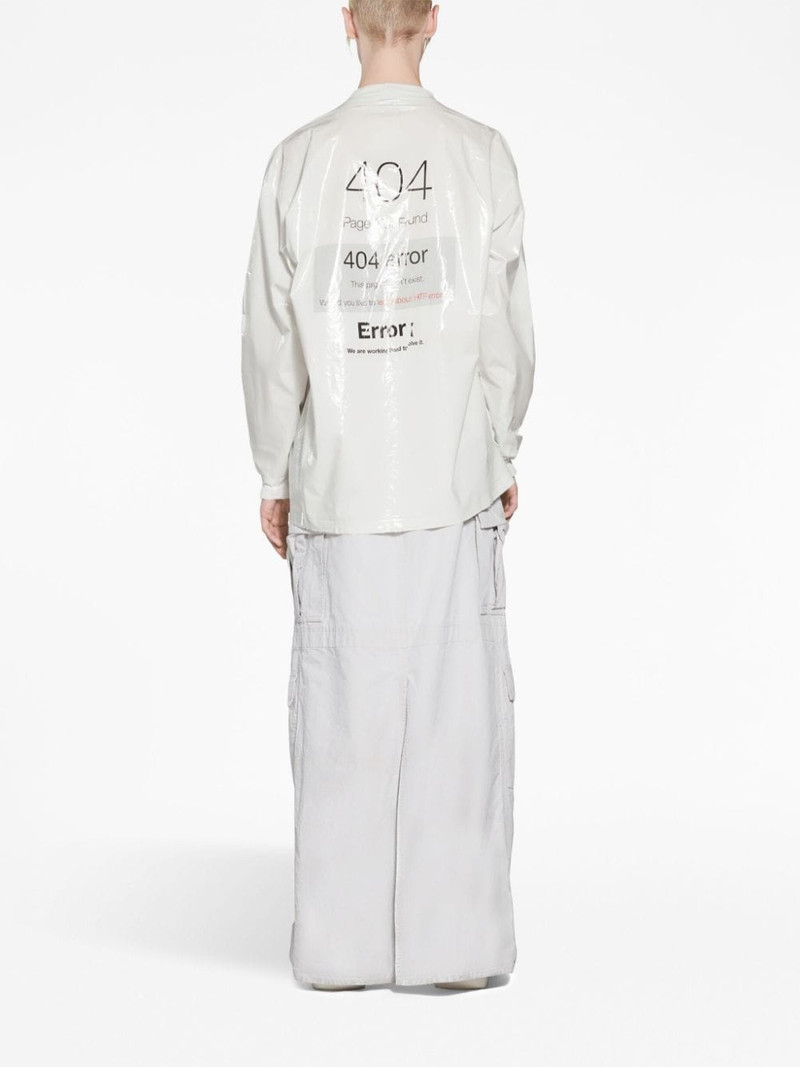 BALENCIAGA Loading Error-print long sleeve top - 744450TOVC9