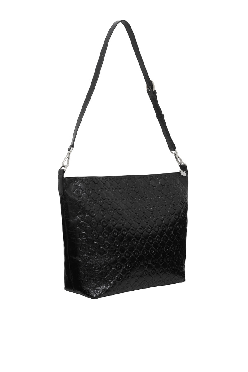 Marine Serre Moonogram Embossed Leather Mail outlook