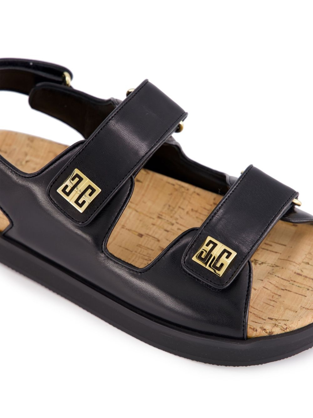 4G leather sandals - 7