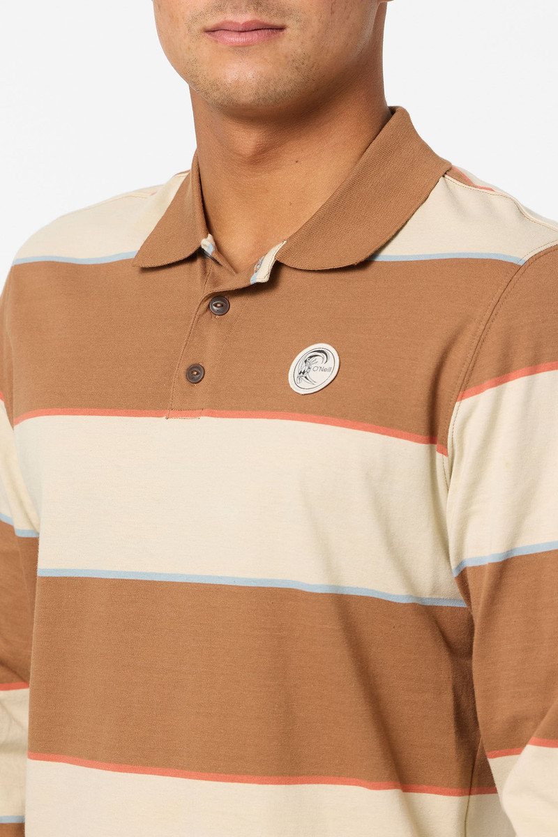 O'Riginals Cassidy Long Sleeve Knit Standard Fit Polo 5