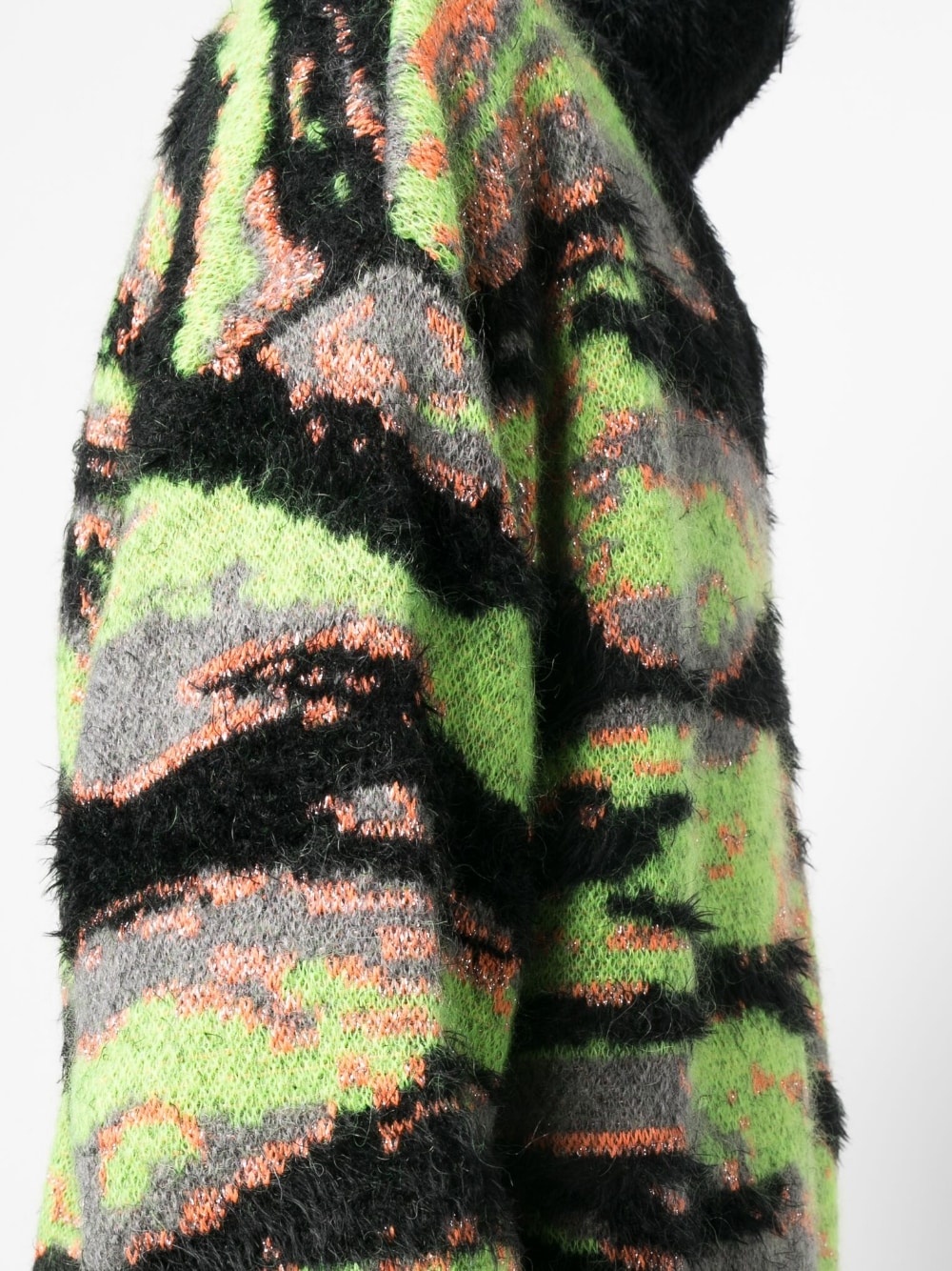 tiger-print knit jumper - 5