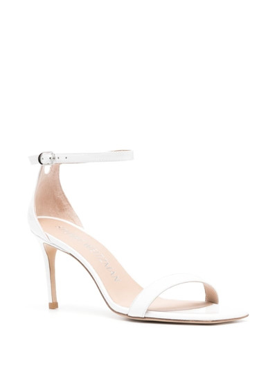 Stuart Weitzman NUNAKEDCURVE 85mm patent sandals outlook