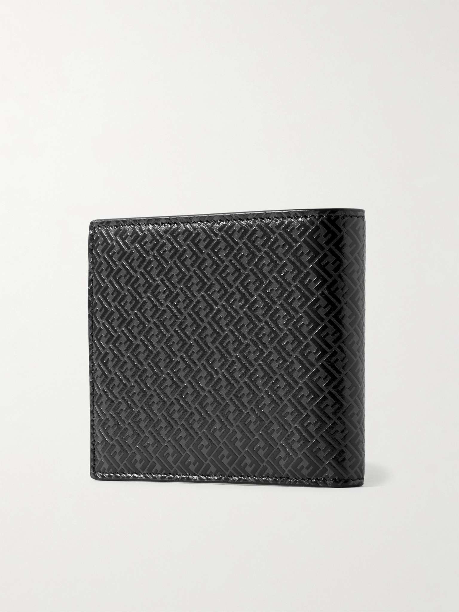 Logo-Embossed Leather Billfold Wallet - 3