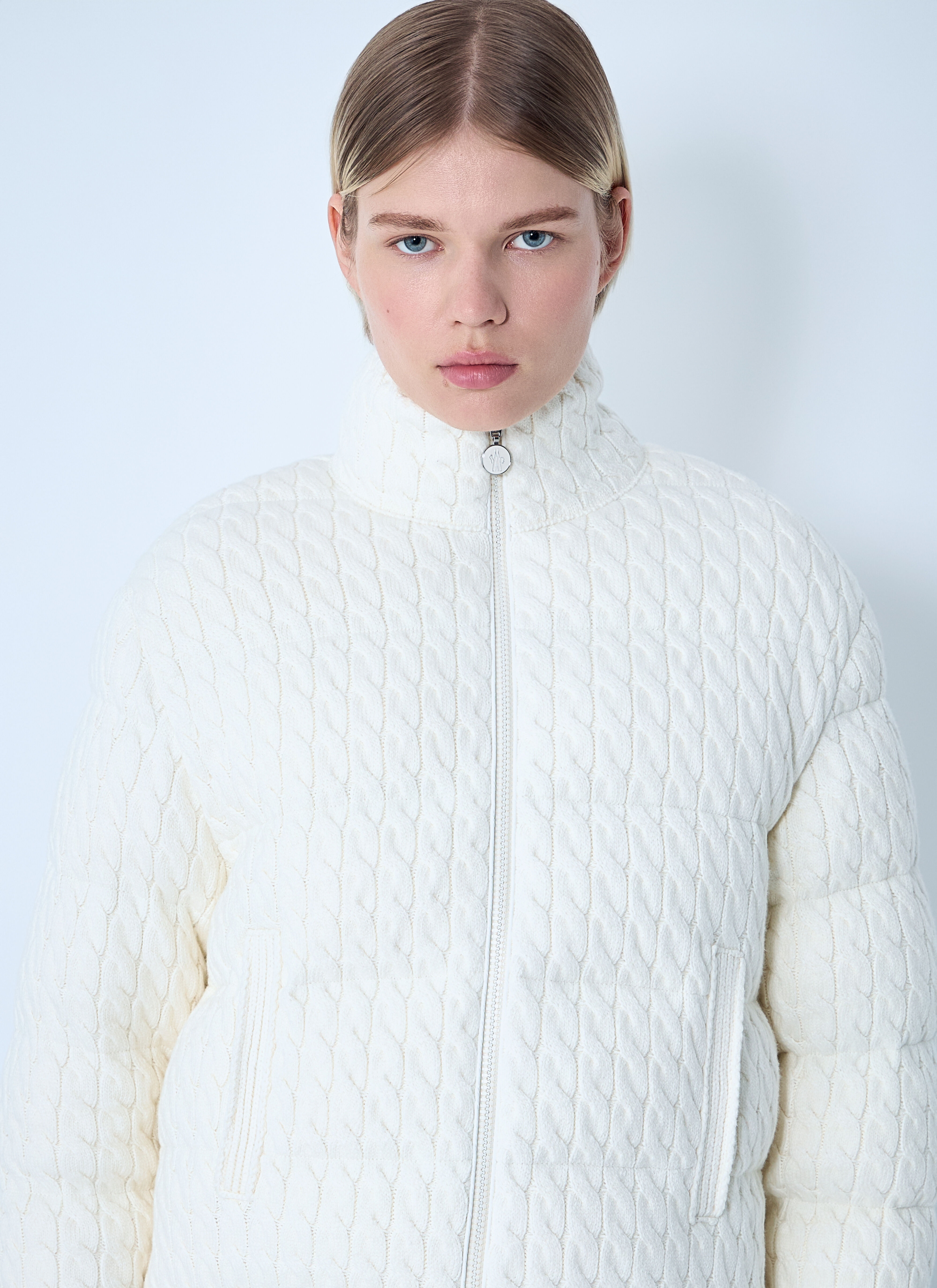 Padded Cabel Cardigan - 5