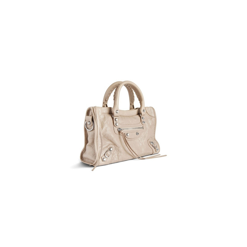 BALENCIAGA Women's Le City Small Bag in Beige outlook