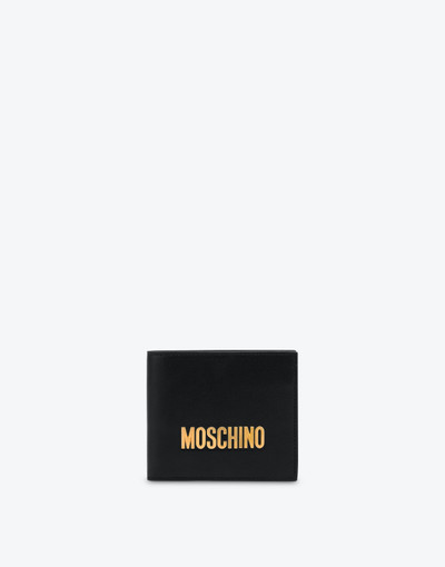 Moschino METALLIC LOGO FLAP WALLET outlook