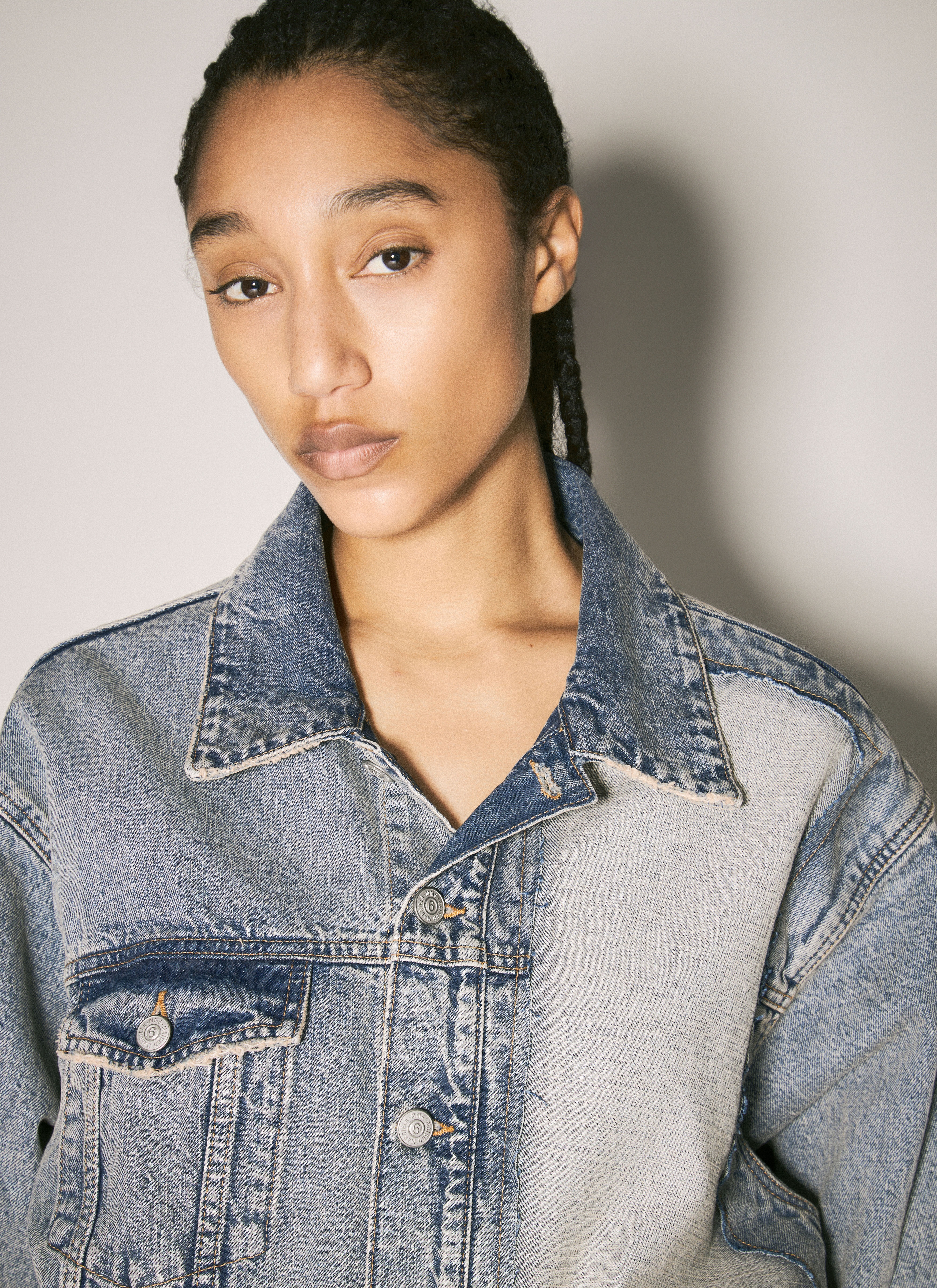 Inside-Out Denim Jacket - 3