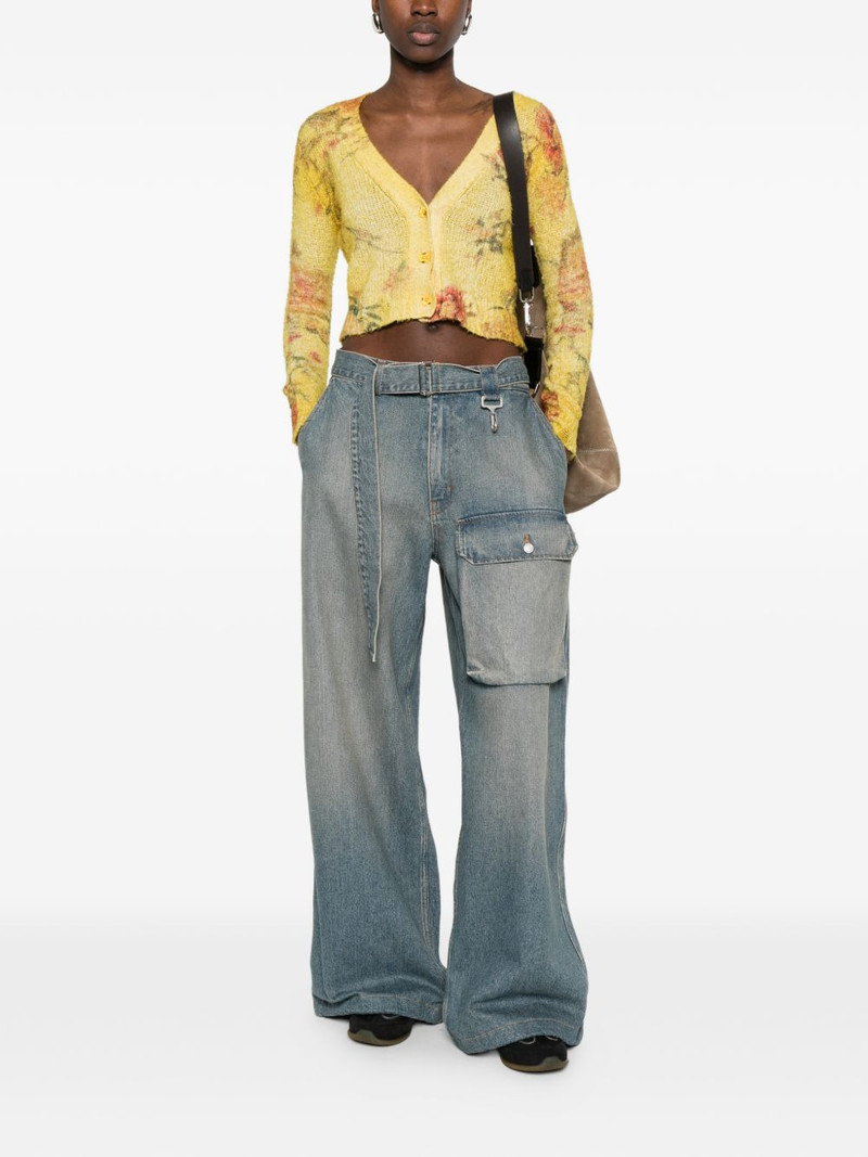 Avant Toi floral cardigan outlook