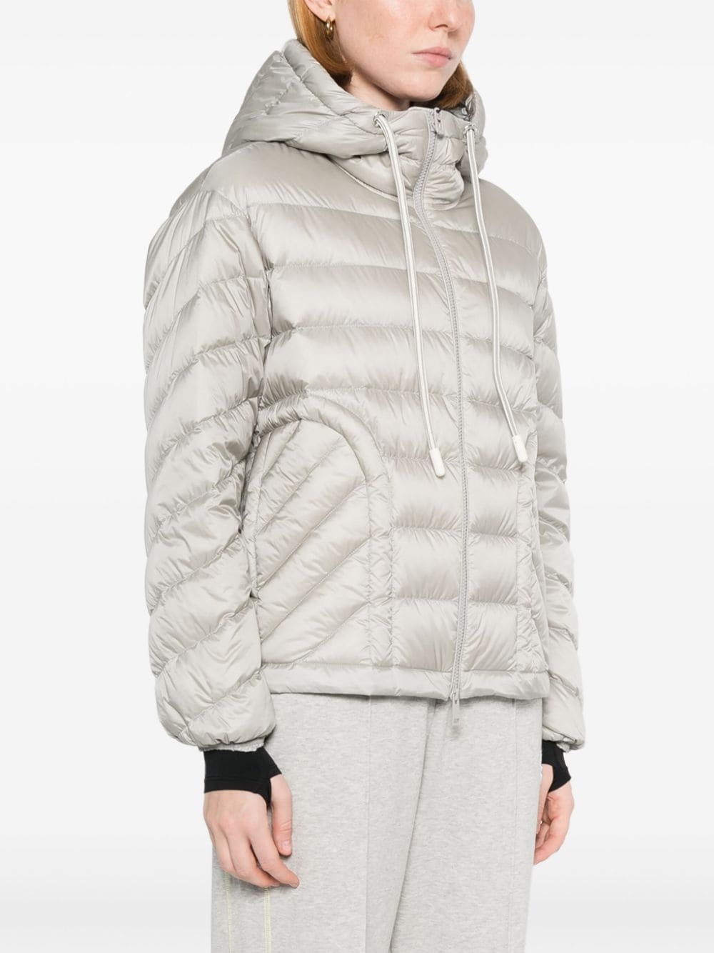 hooded padded jacket - 3