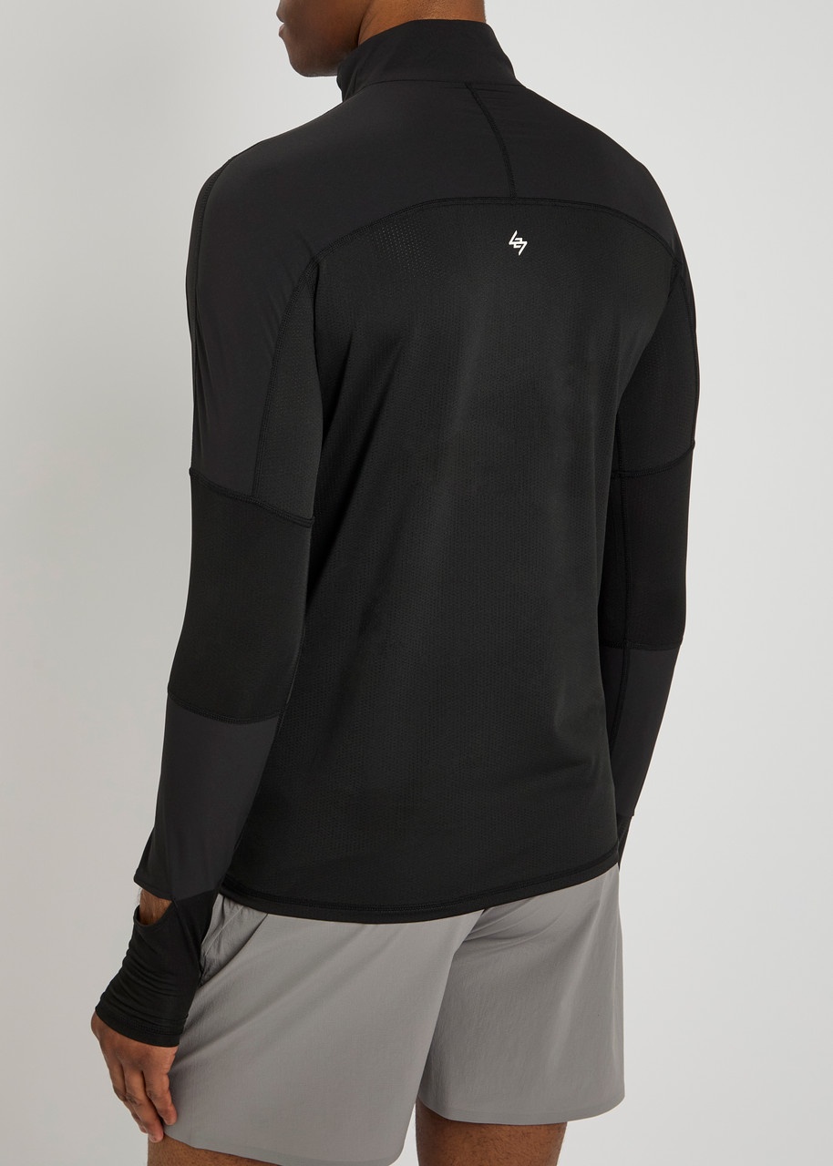 Represent 247 Run Quarter Zip Stretch-jersey Jacket - 3