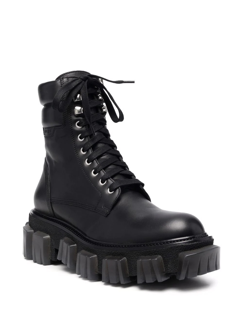 chunky-sole combat boots - 2