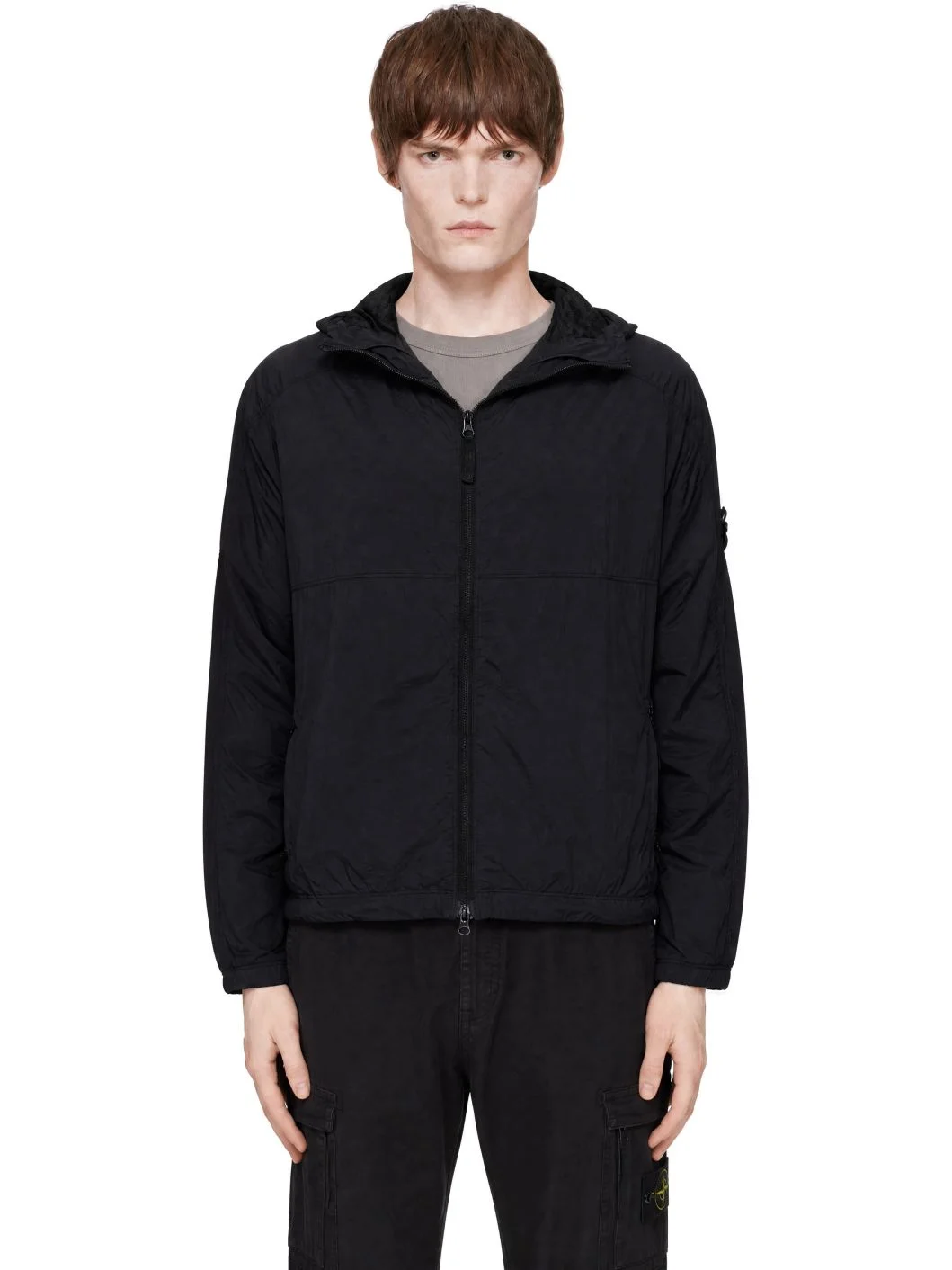 Black Q100020 Ultralight Nylon Stretch-TC Jacket - 1