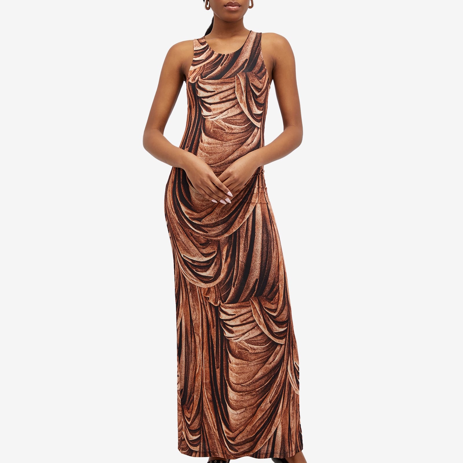 Paco Rabanne Drape Maxi Dress - 2