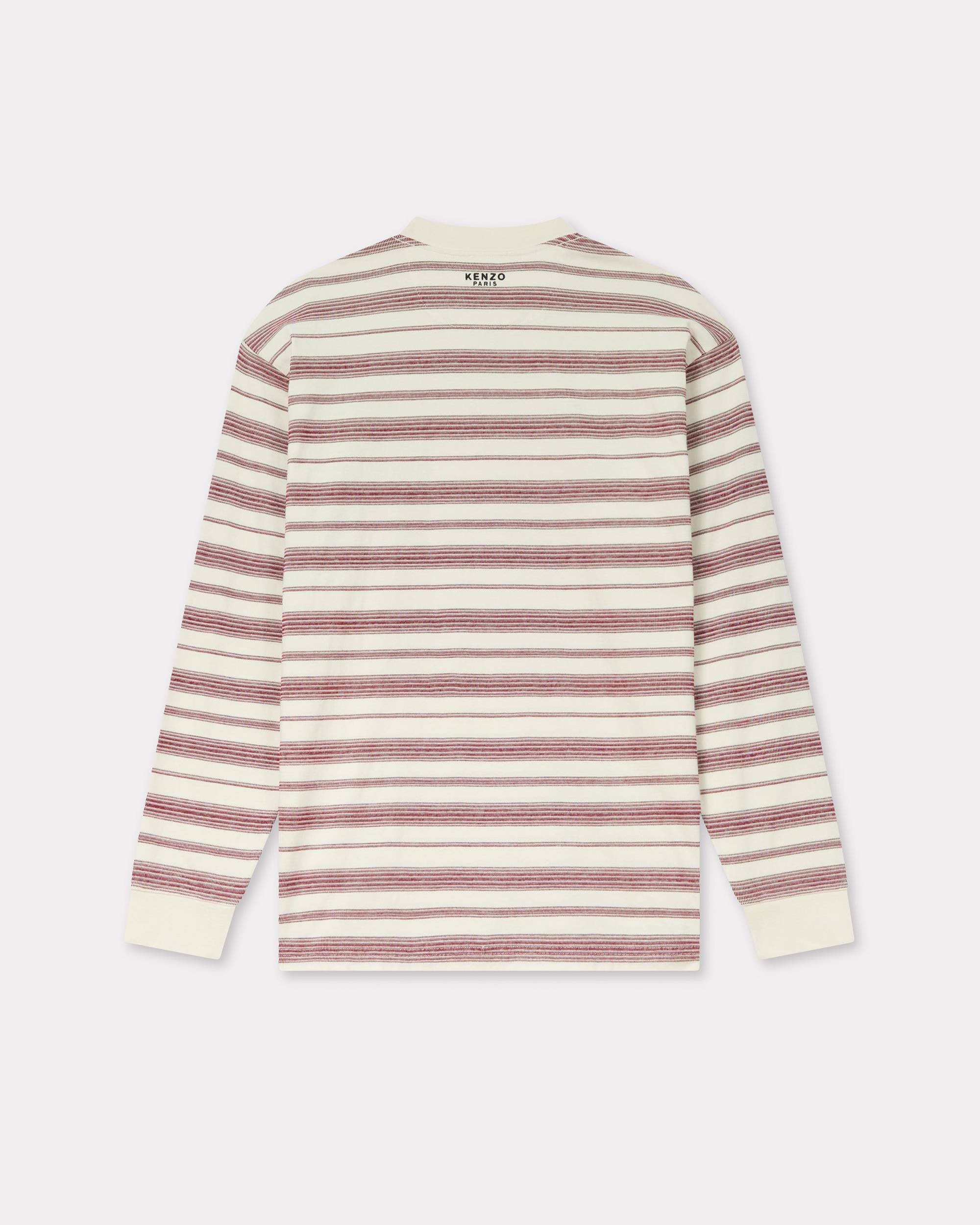 'Boke Flower' striped embroidered T-shirt in cotton - 2
