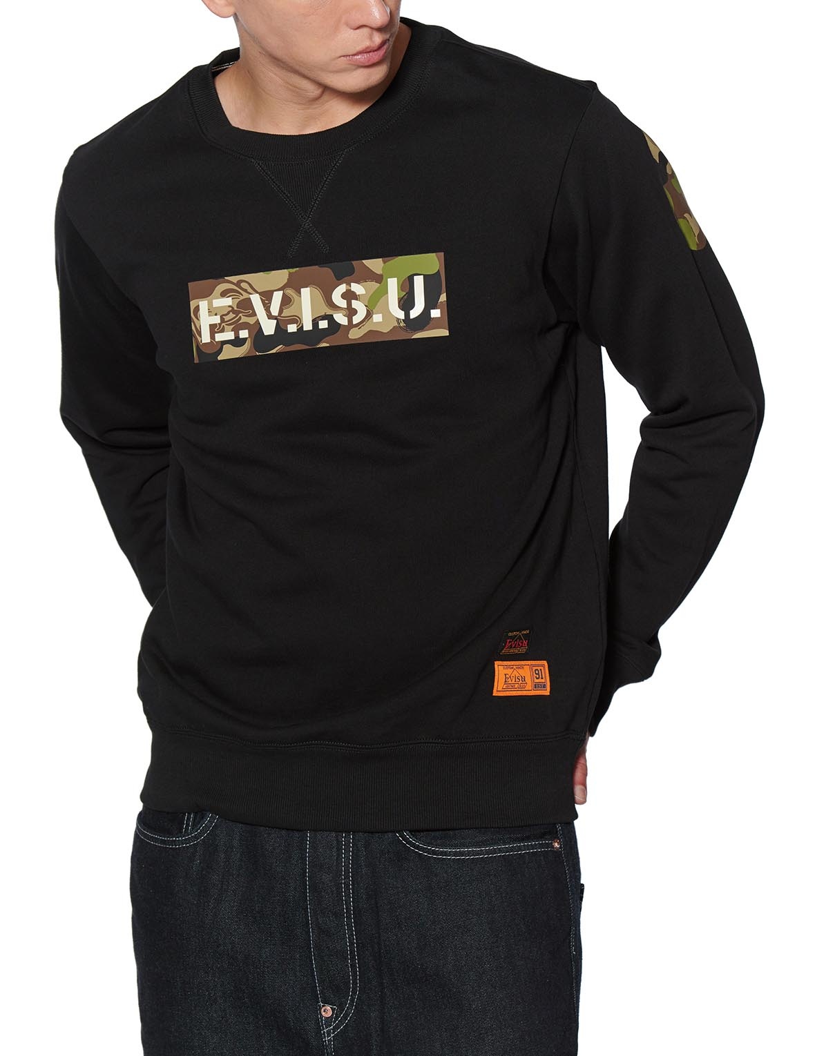 GODHEAD CAMOUFLAGE DAICOCK PRINT SWEATSHIRT - 4