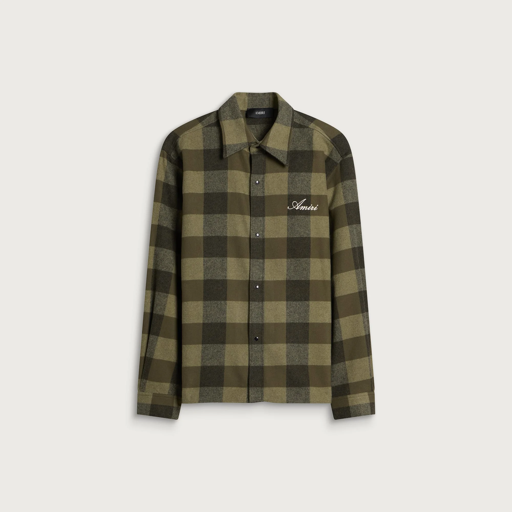 Amiri Heavy Flannel Check Shirt - 1