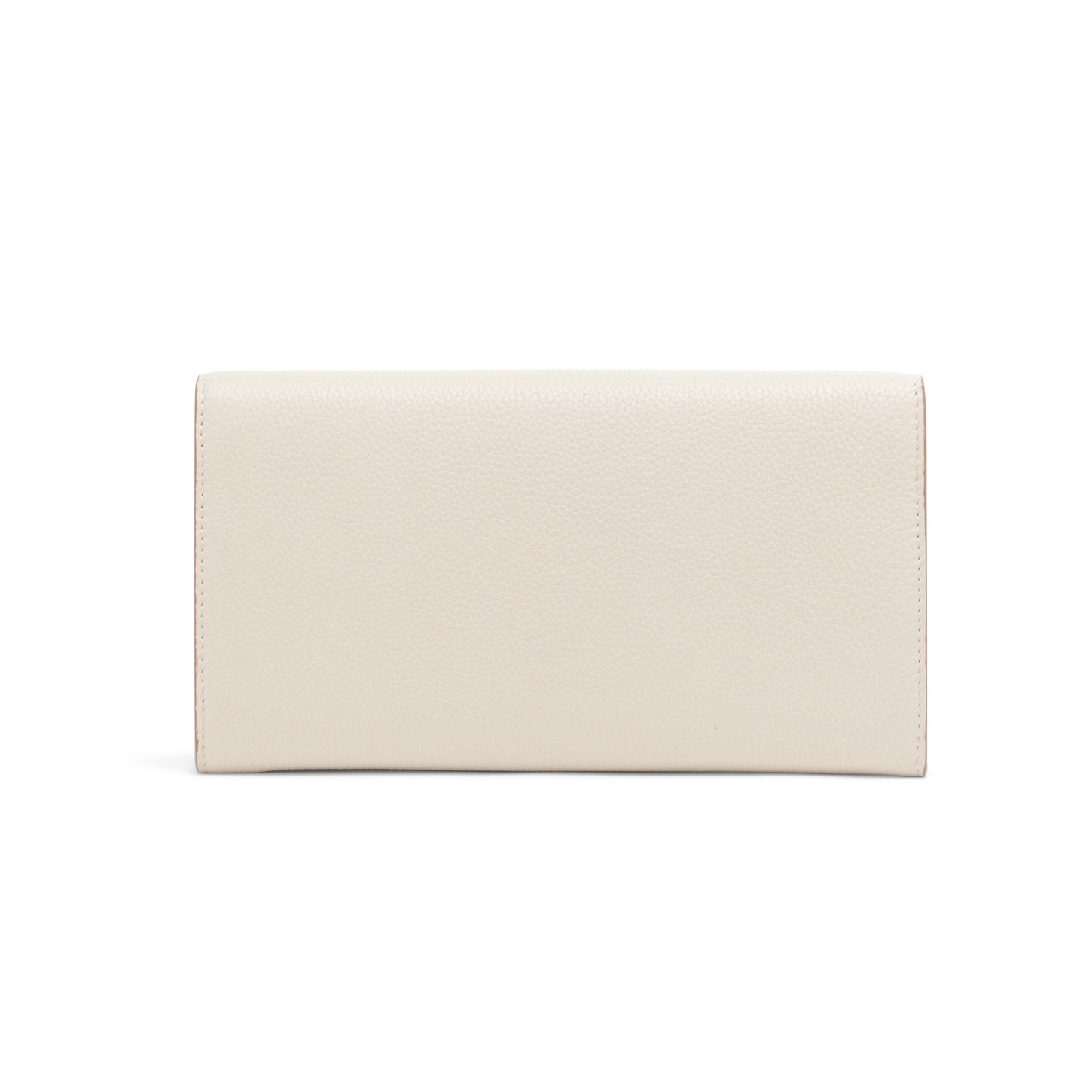 White tumbled leather crossbody bag - 5