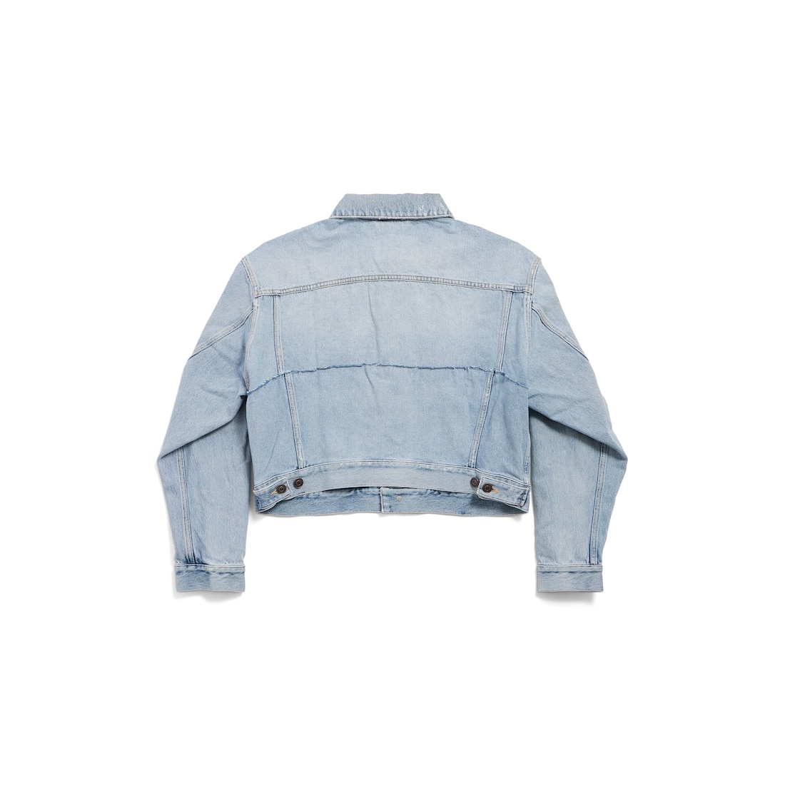 Women's Denim Jacket Small Fit in Light Blue - 2