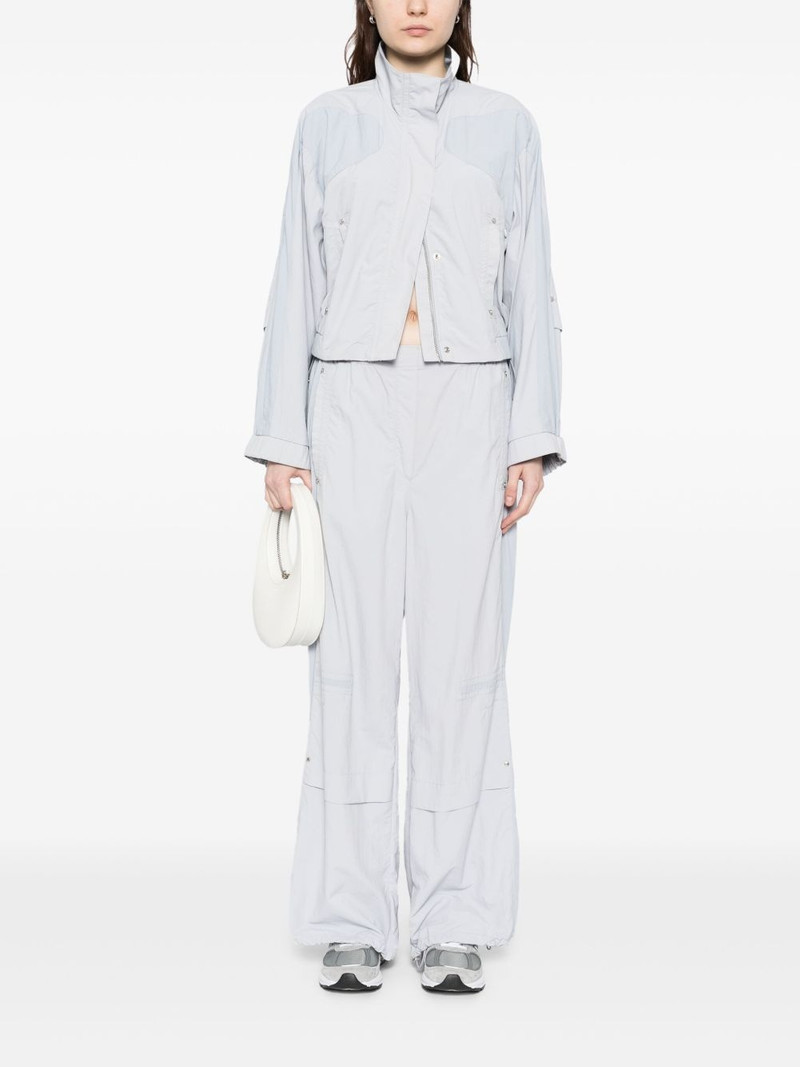 LOW CLASSIC contrast zip-up jacket outlook