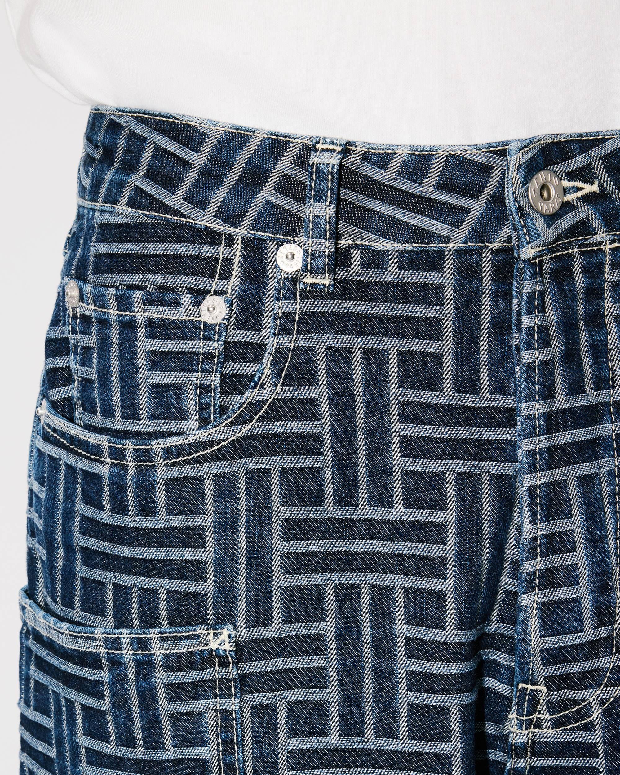 新品 KENZO PARIS DENIM MONKEY CARGO 29 Blue Kenzo Paris Cargo Monkey Jeans by Kenzo on Sale