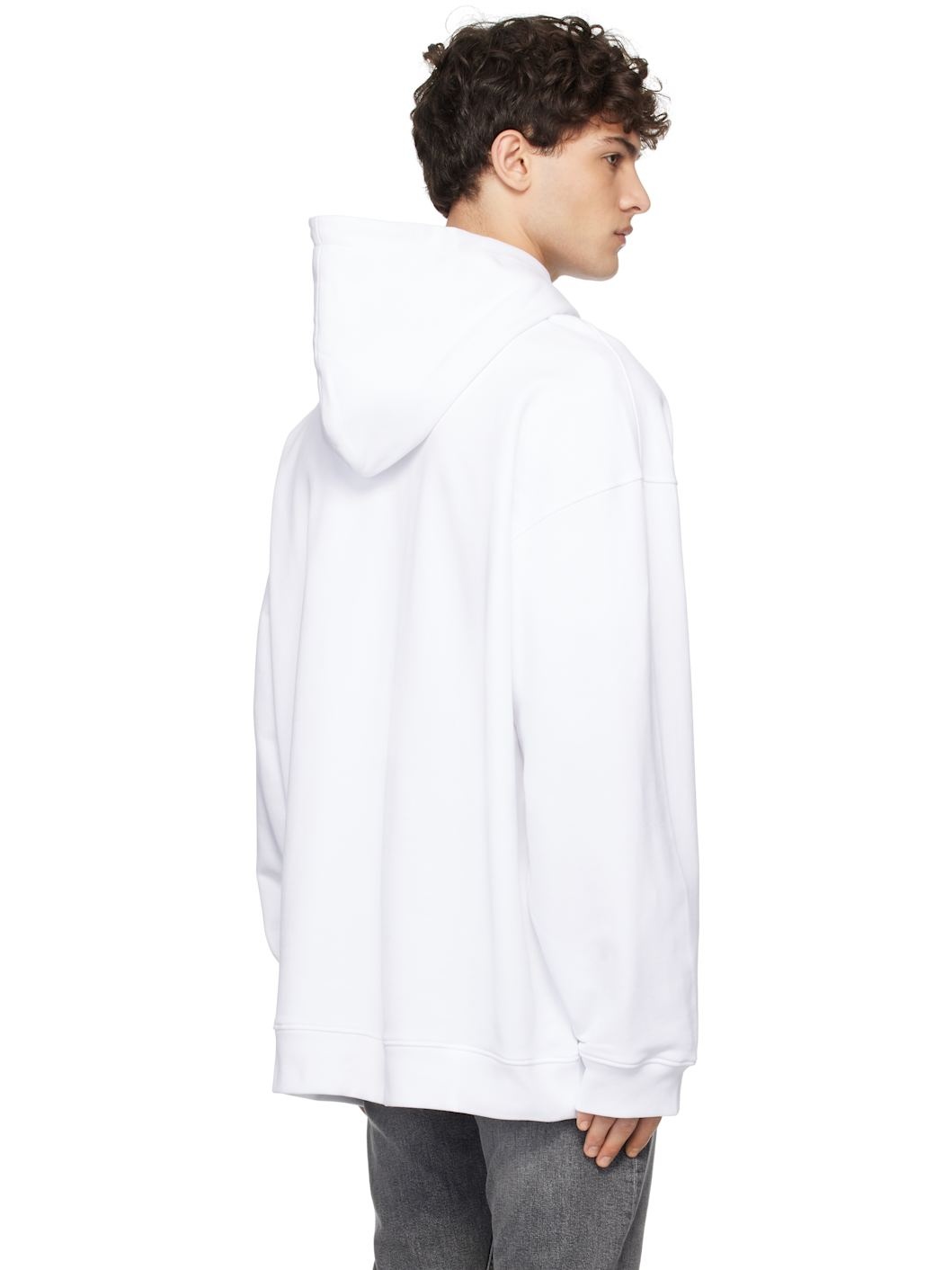 White Message Hoodie - 3