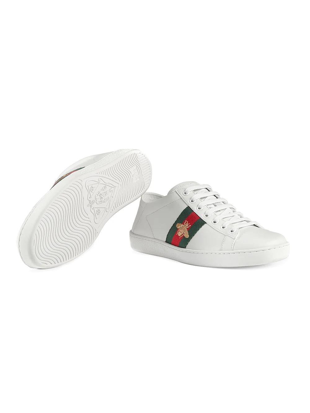 White Ace leather sneakers - 4