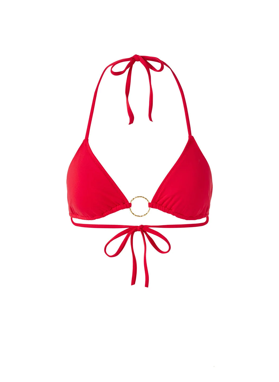 MIAMI RED BIKINI TOP - 1