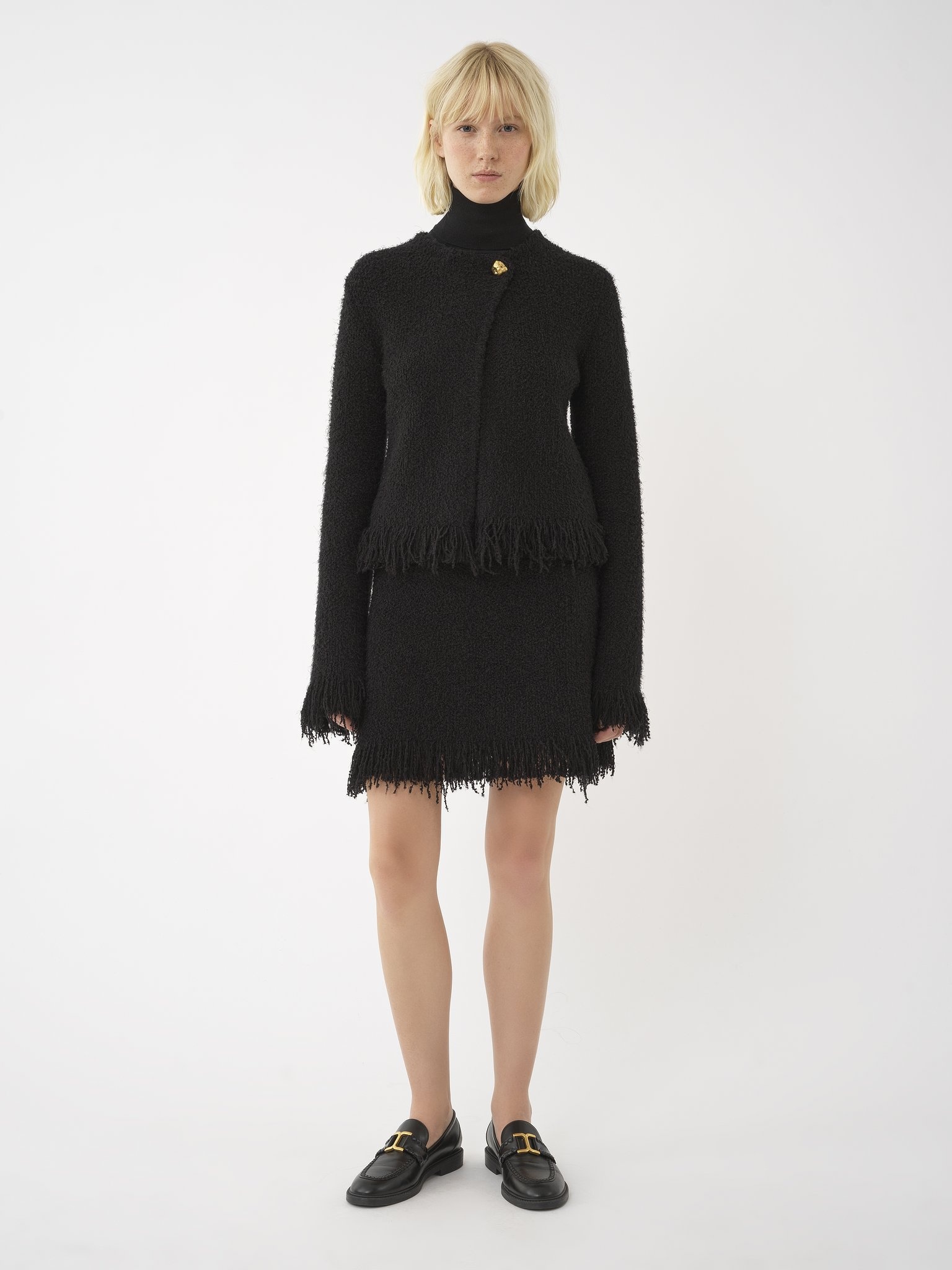 A-LINE MINI SKIRT - 3
