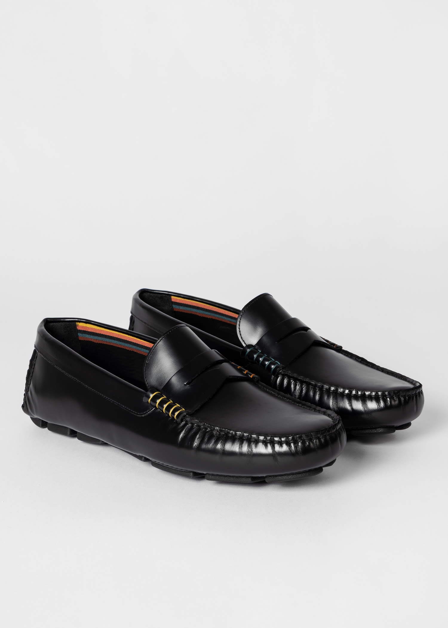 'Colima' Leather Loafers - 4