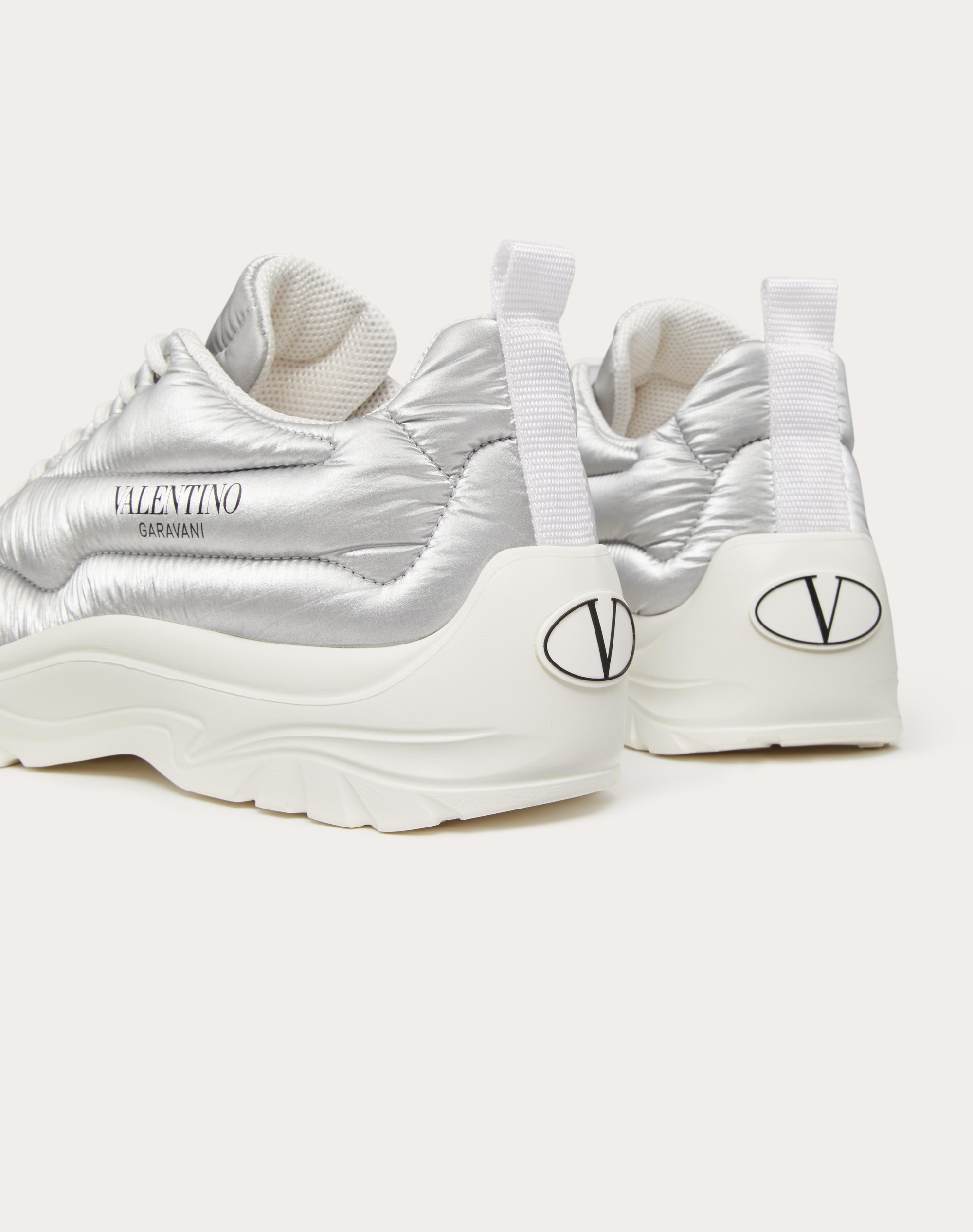 PADDED NYLON GUMBOY SNEAKER - 5