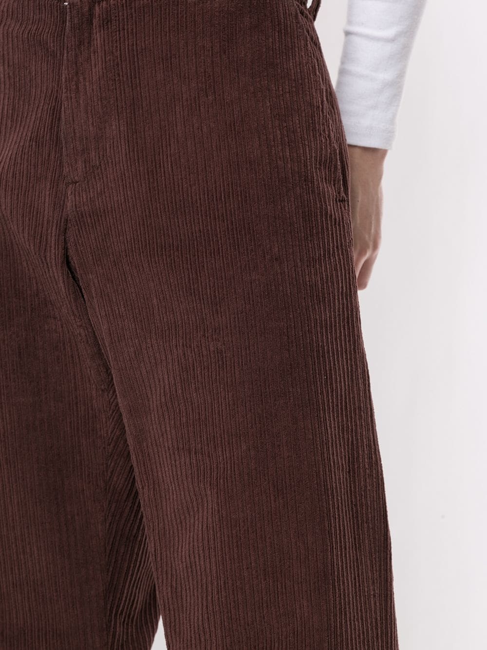 corduroy cotton trousers - 5