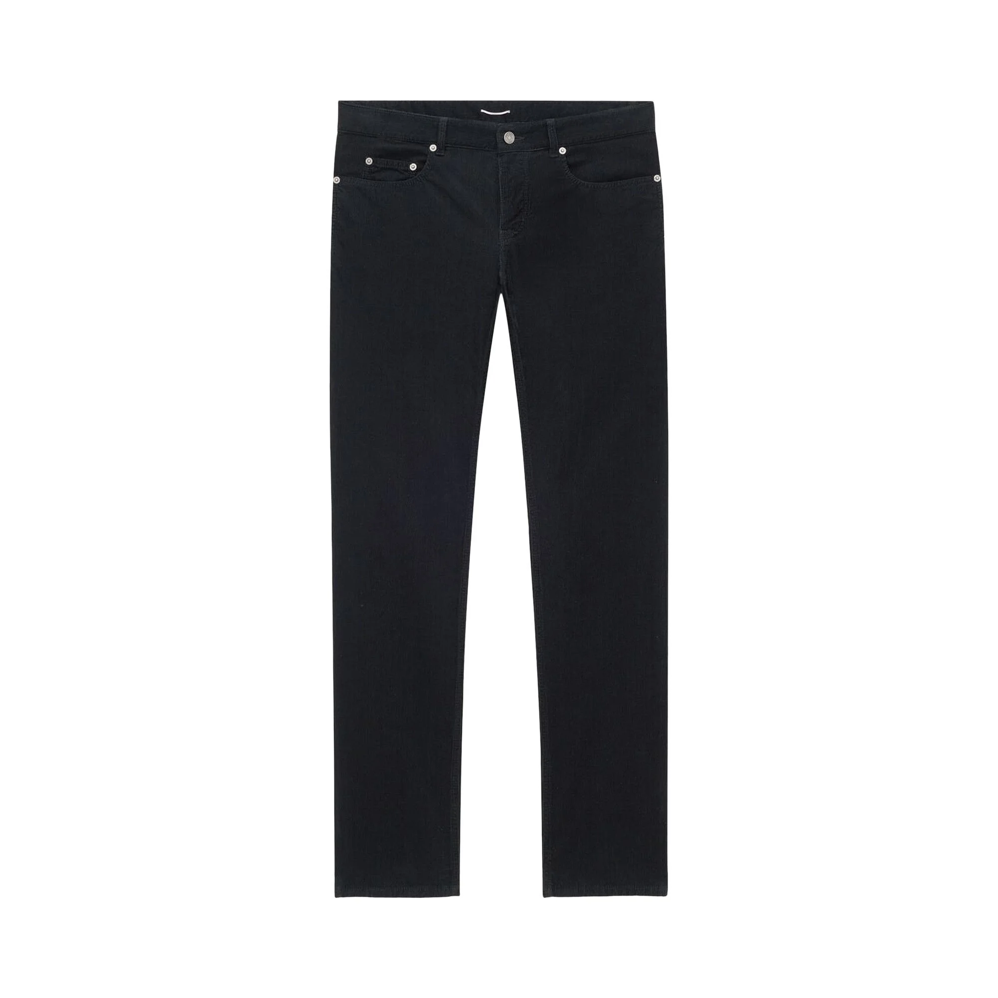 Saint Laurent Relaxed Slim Pants 'Deep Faded Black' - 1