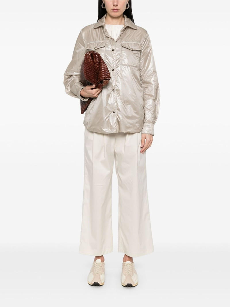 Herno padded shirt jacket outlook