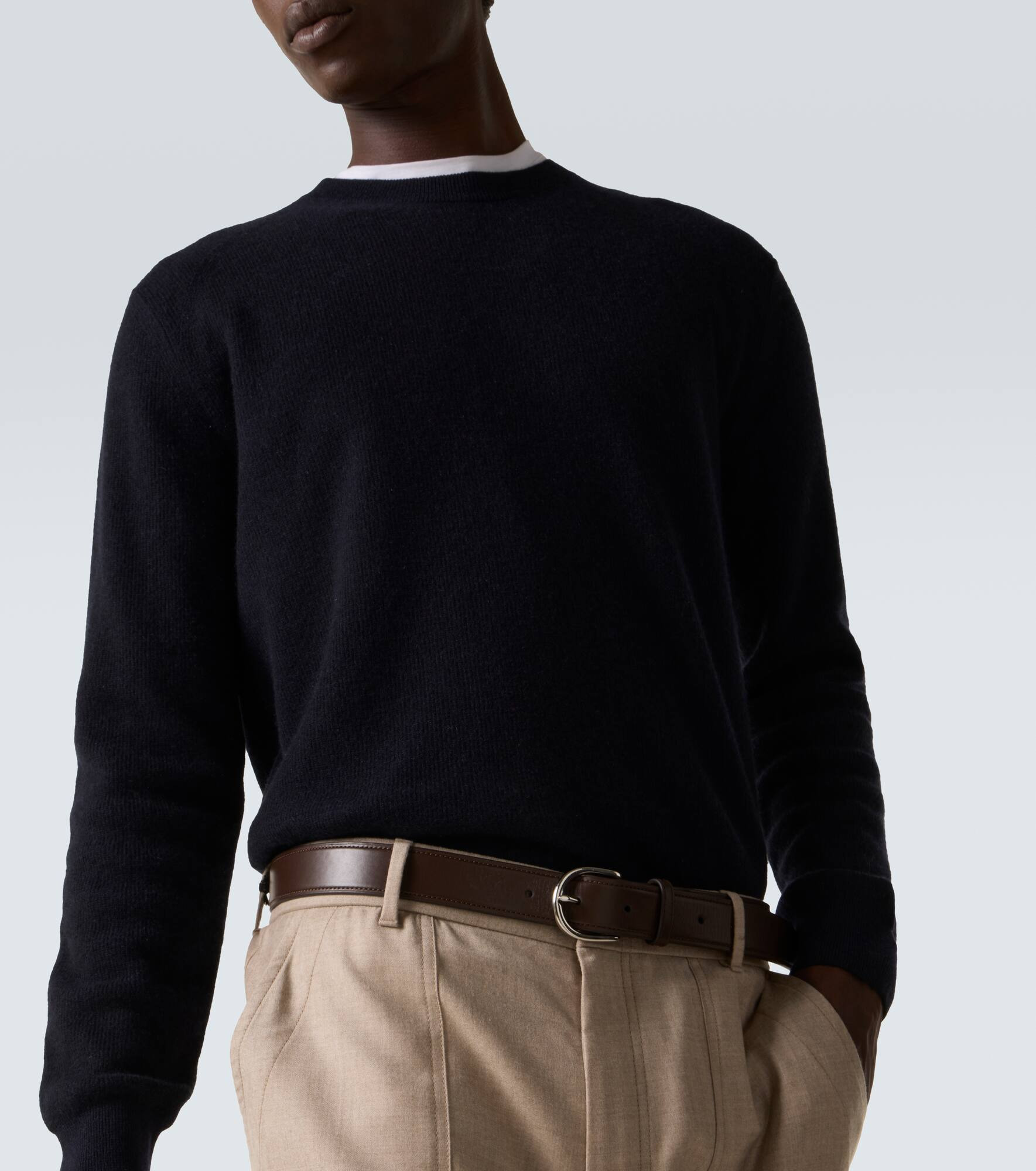 Cashmere and wool sweater - 5
