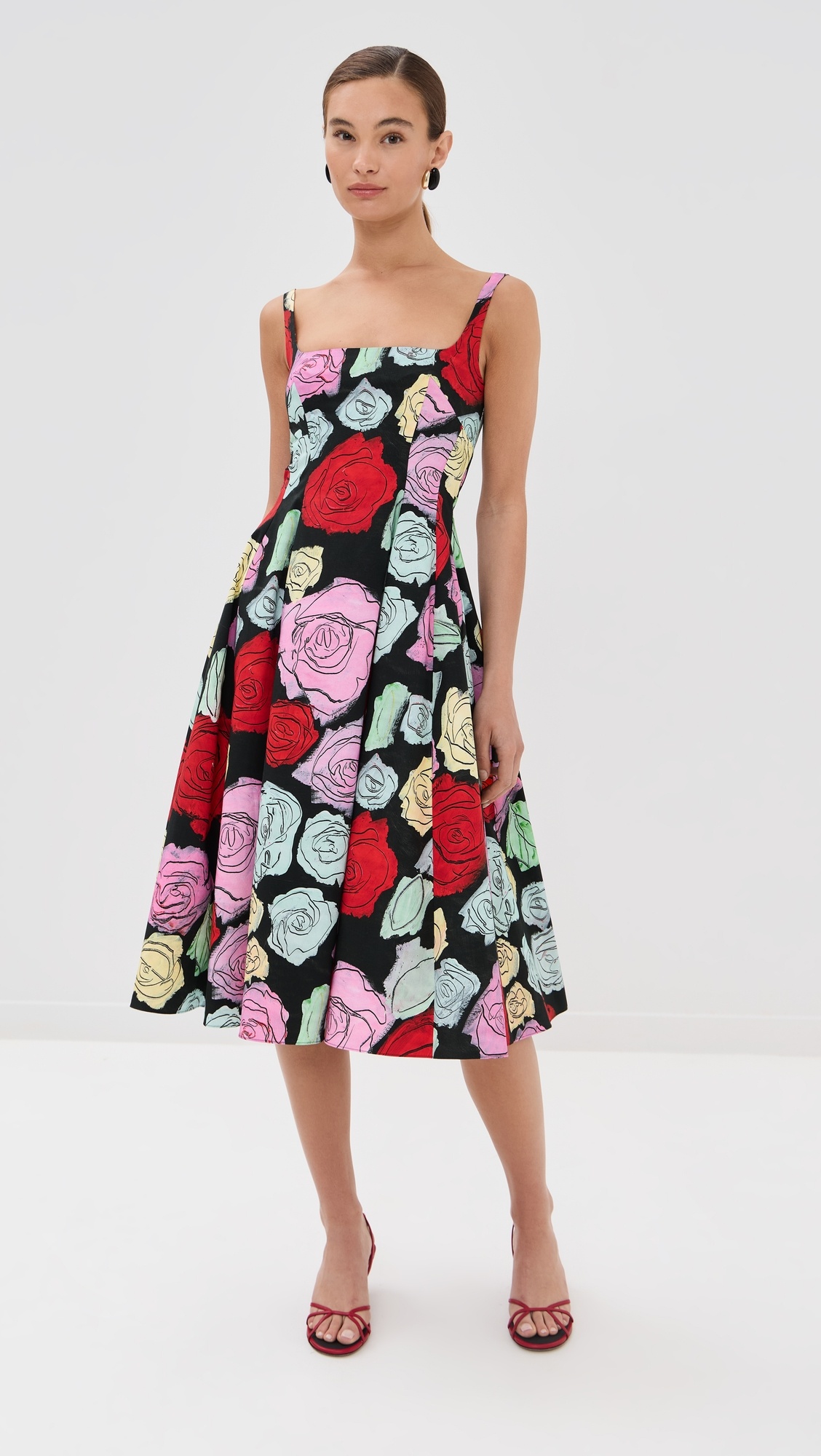 Poplin Balloon Dress - 4