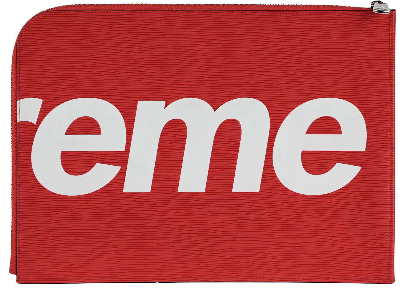 Louis Vuitton x Supreme Pochette Jour Epi GM Red - 2