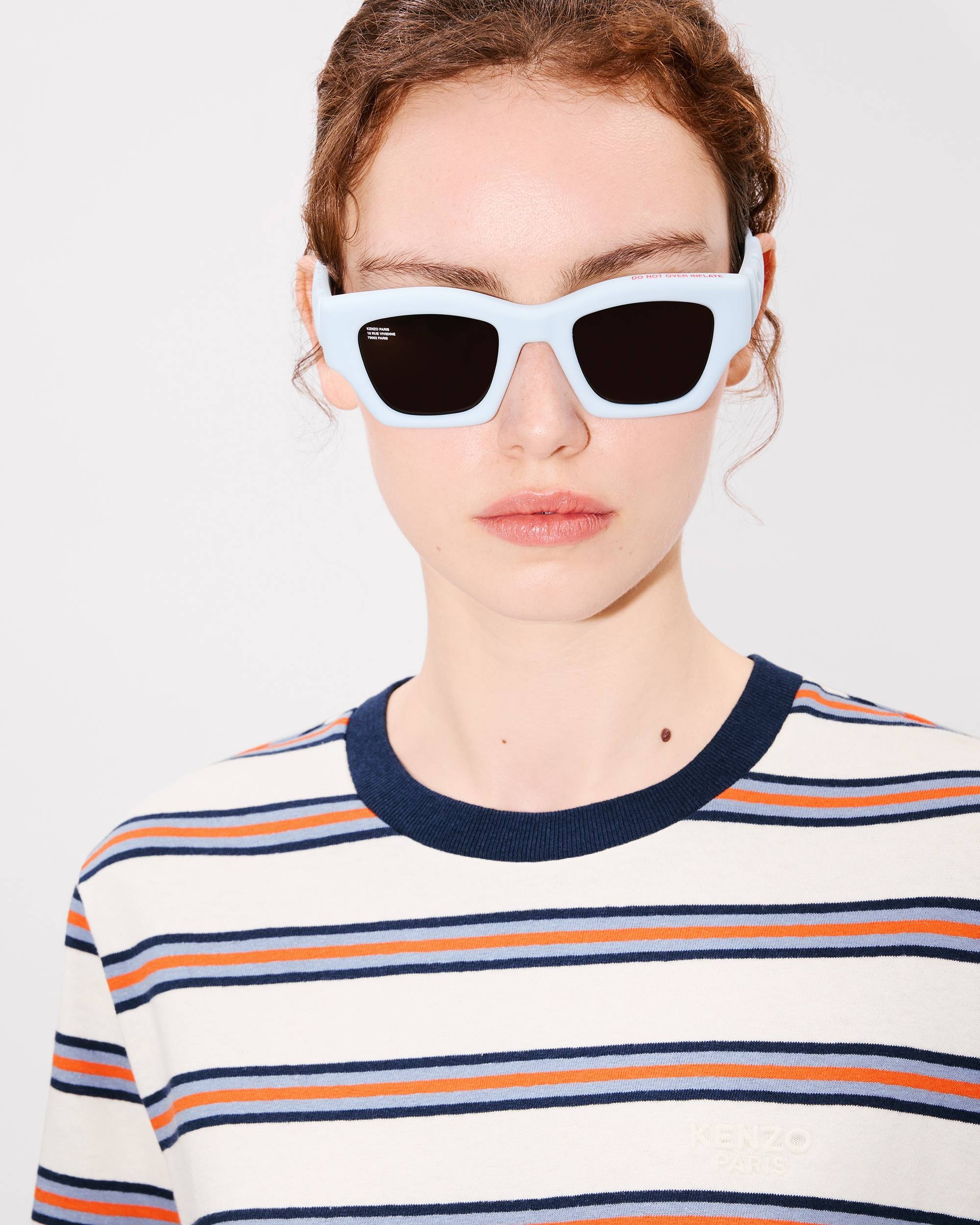 'KENZO Coast Lines' loose T-shirt in cotton linen - 7