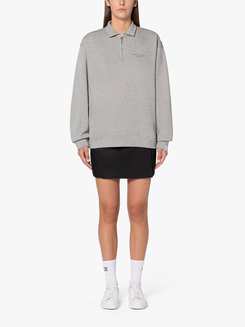 Mackintosh RAIN X SHINE GREY ZIP SWEATSHIRT outlook