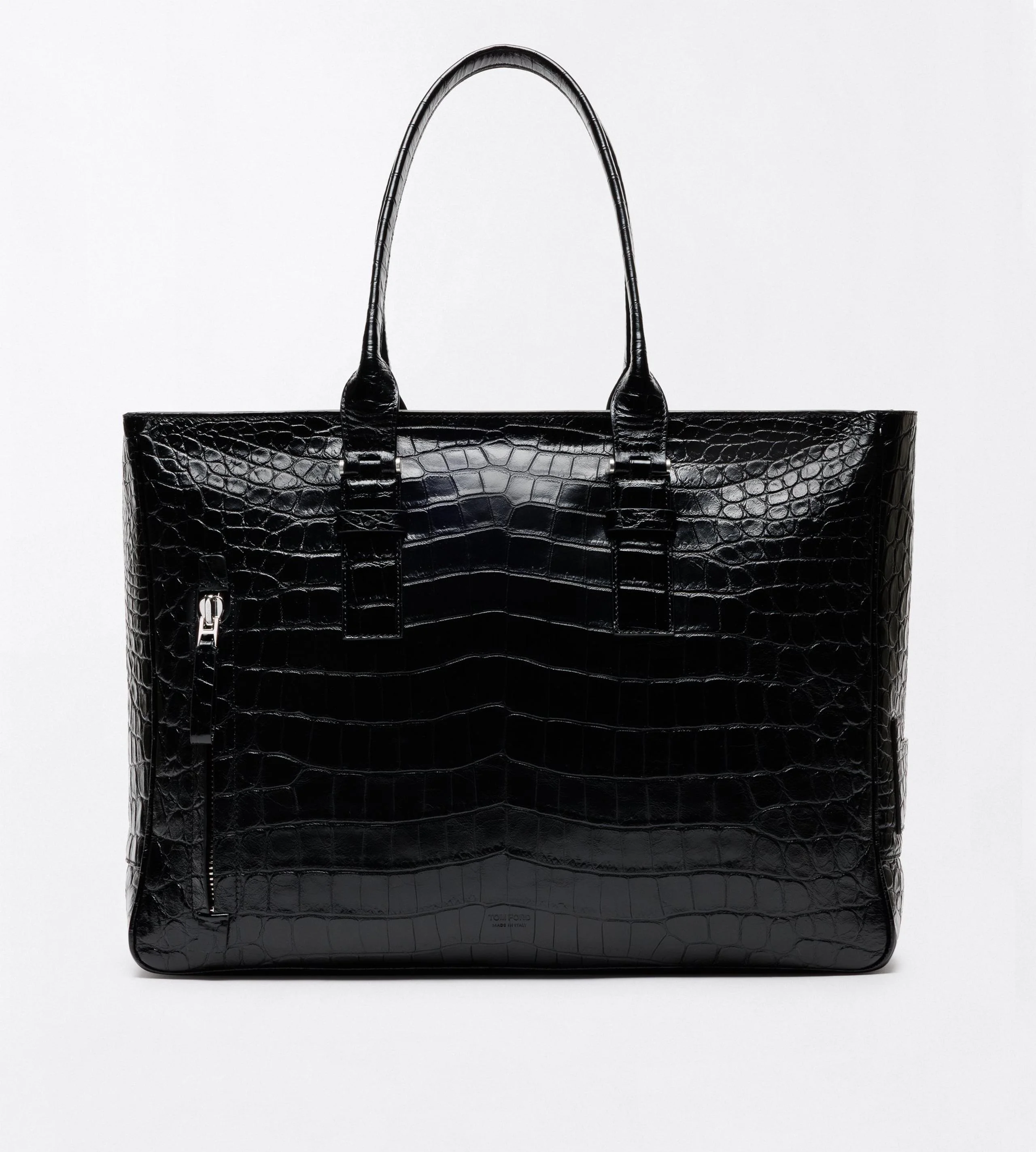 SOFT PRINTED CROC VICTOR TOTE - 1
