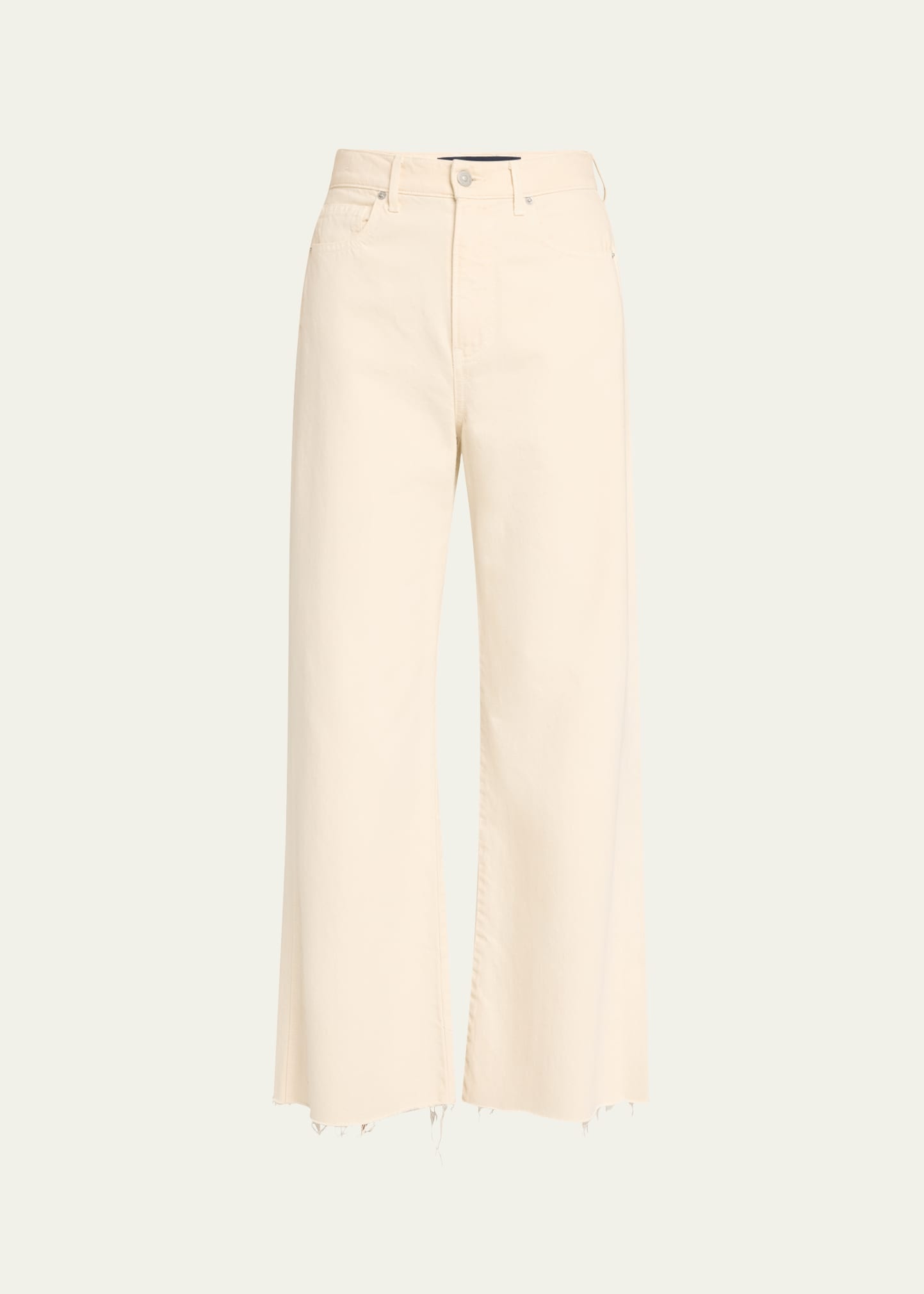 Taylor Cropped High-Rise Wide Jeans - 1