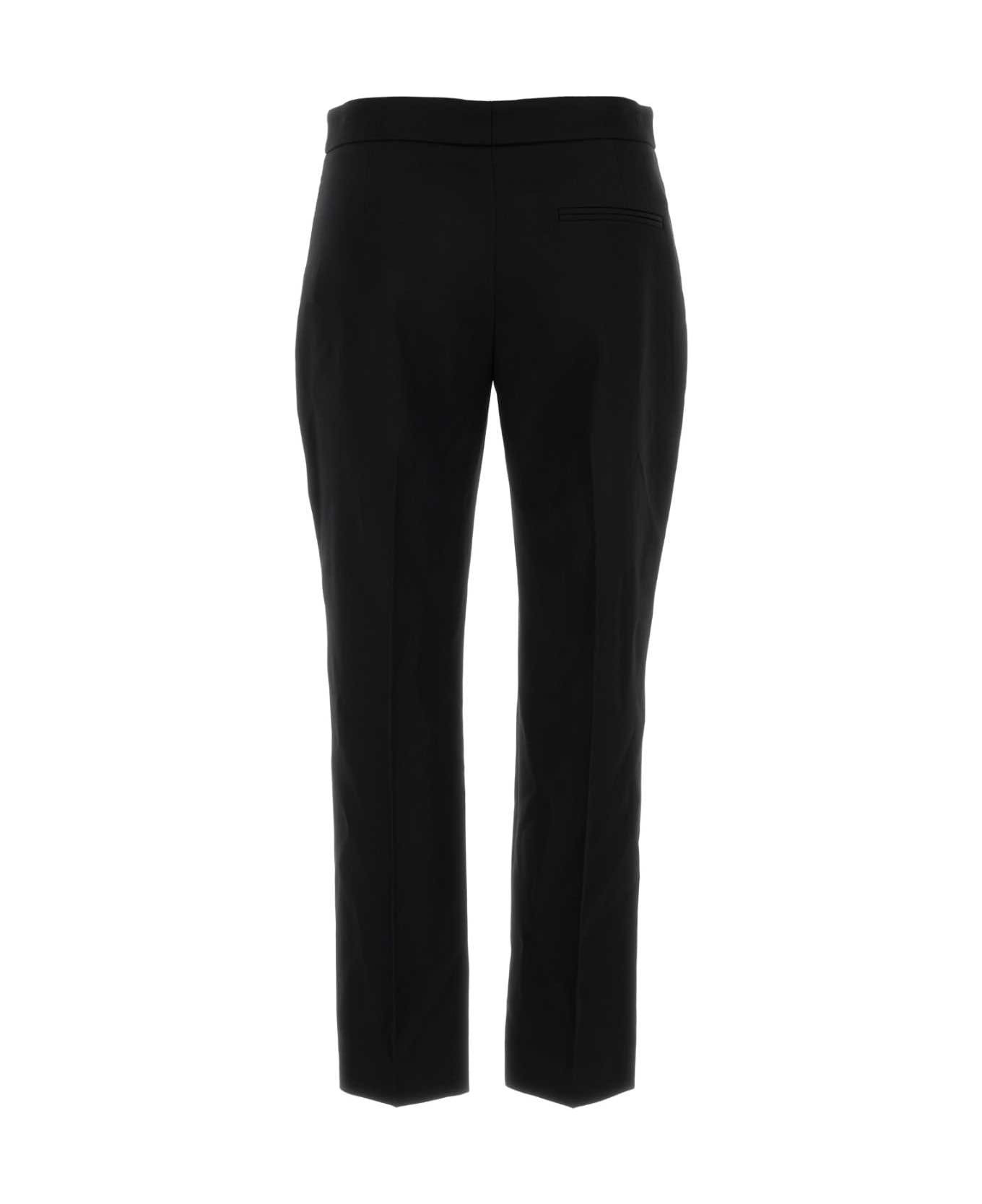 Black Wool Pant - 2