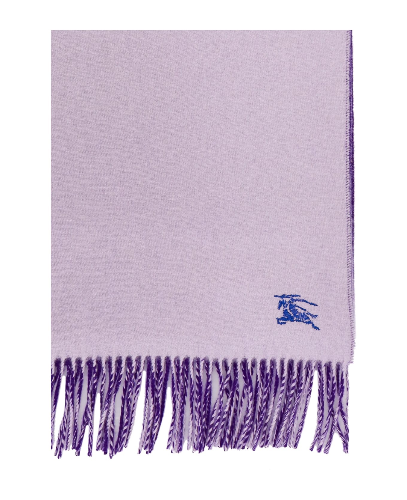 Purple Cashmere Scarf - 2