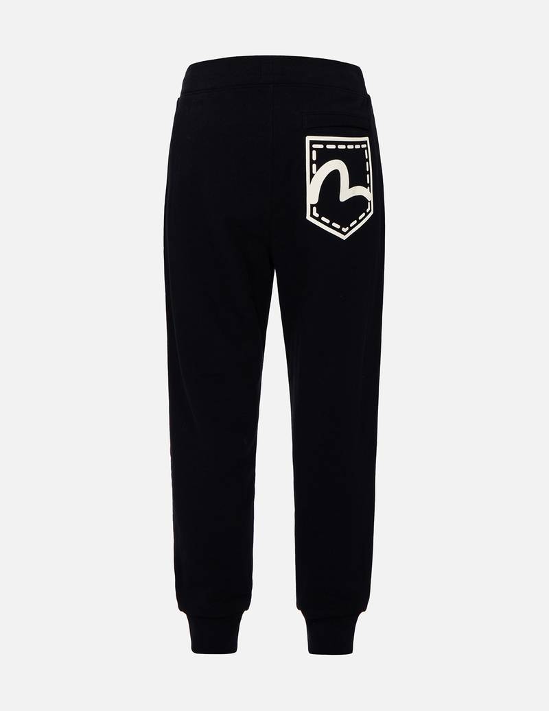 EVISU SEAGULL POCKET PRINT SWEATPANTS outlook