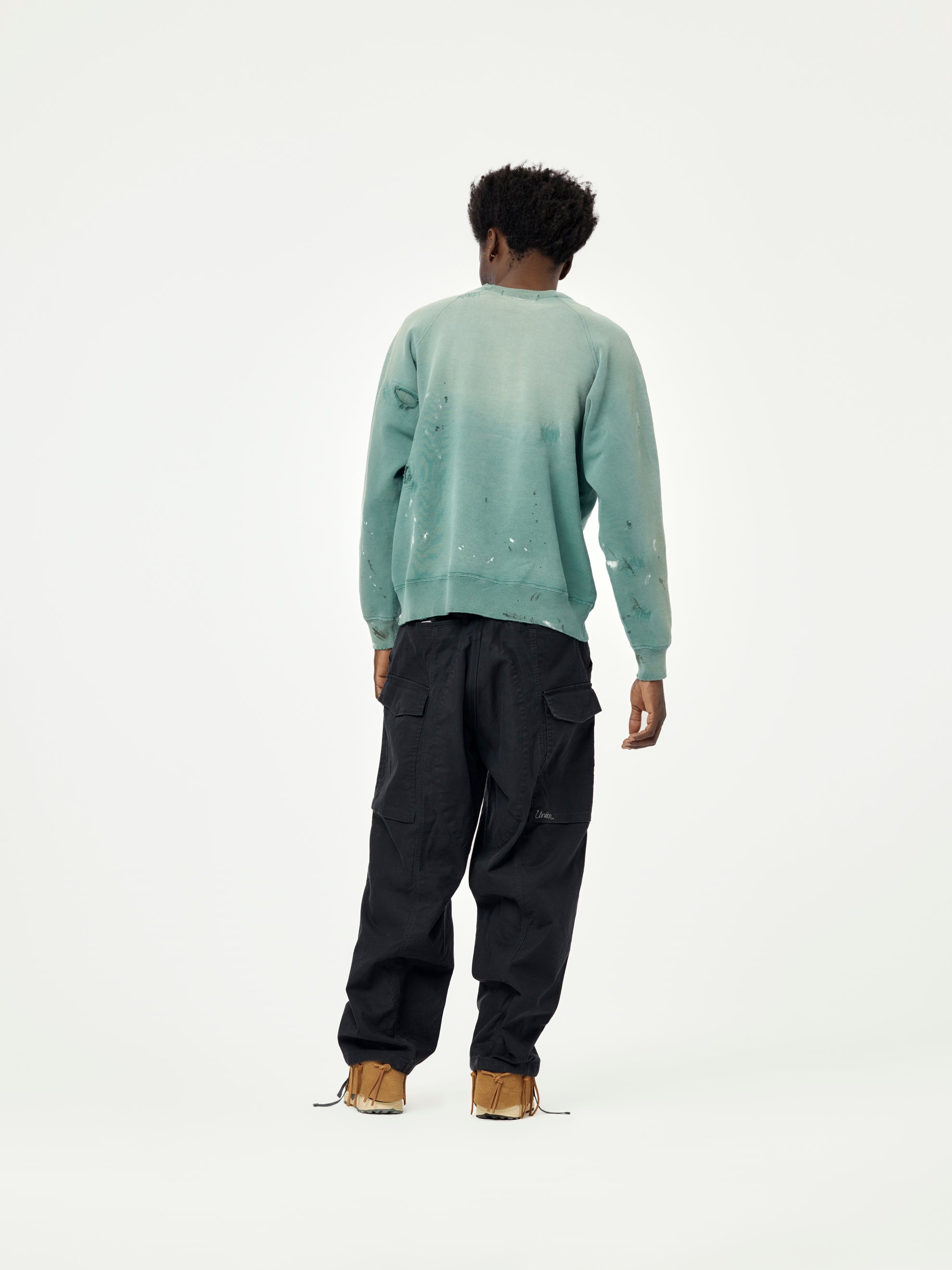 VINTAGE SWEATSHIRT (GREEN) - 6