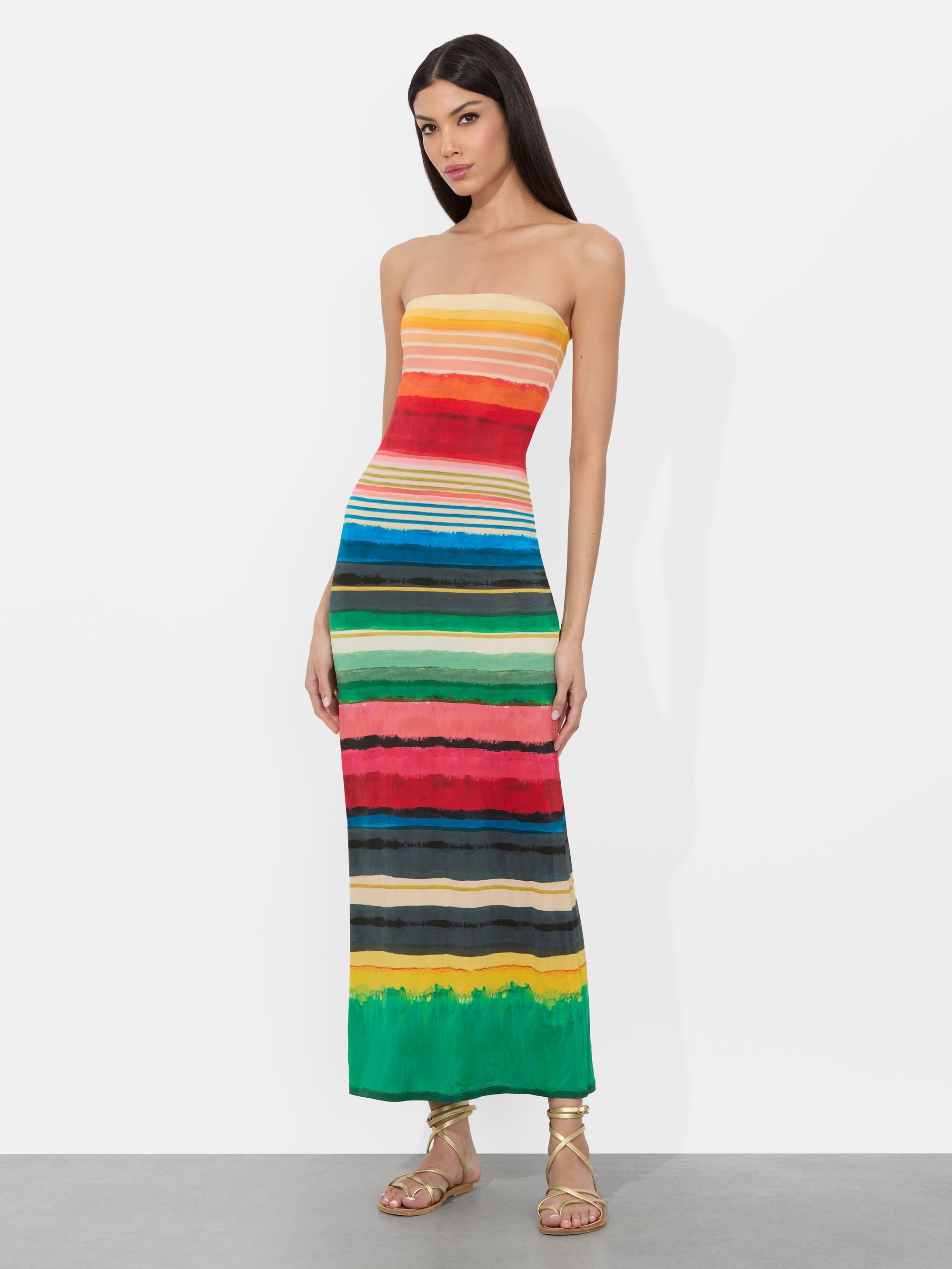 DELORA STRAPLESS MAXI DRESS - 6
