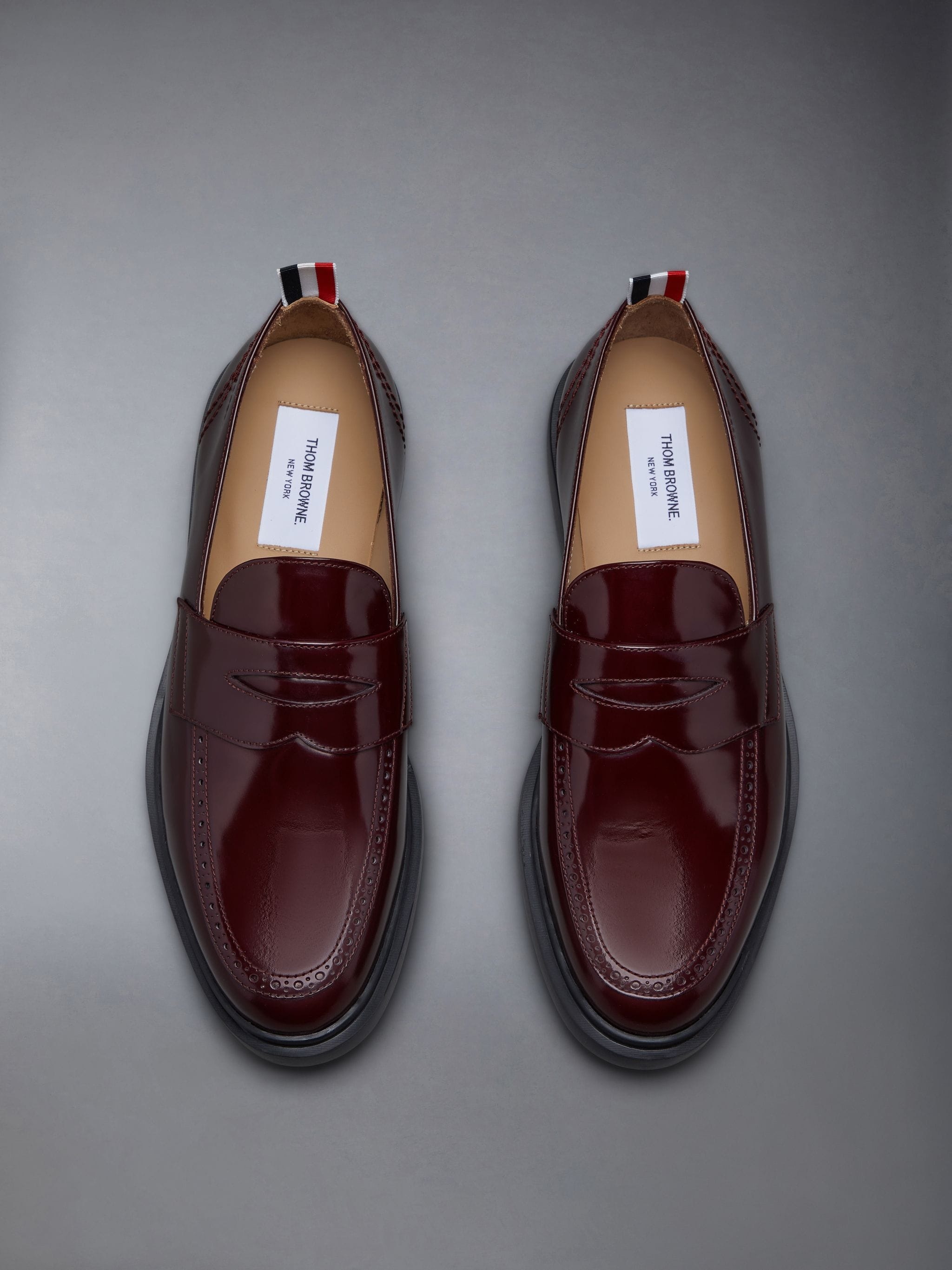 Polished Calf Penny Loafer - 5