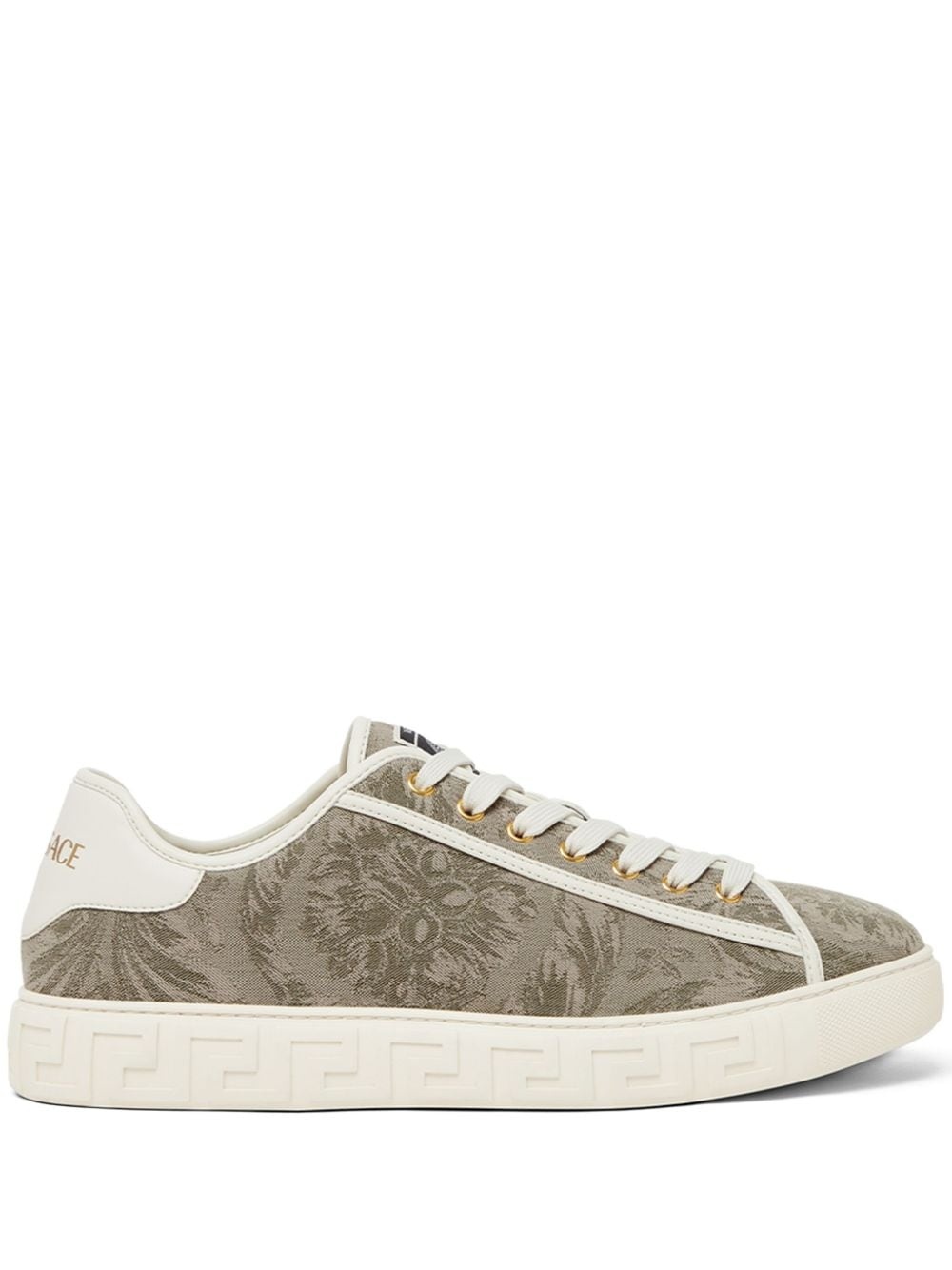 Barocco Greca low-top sneakers - 1