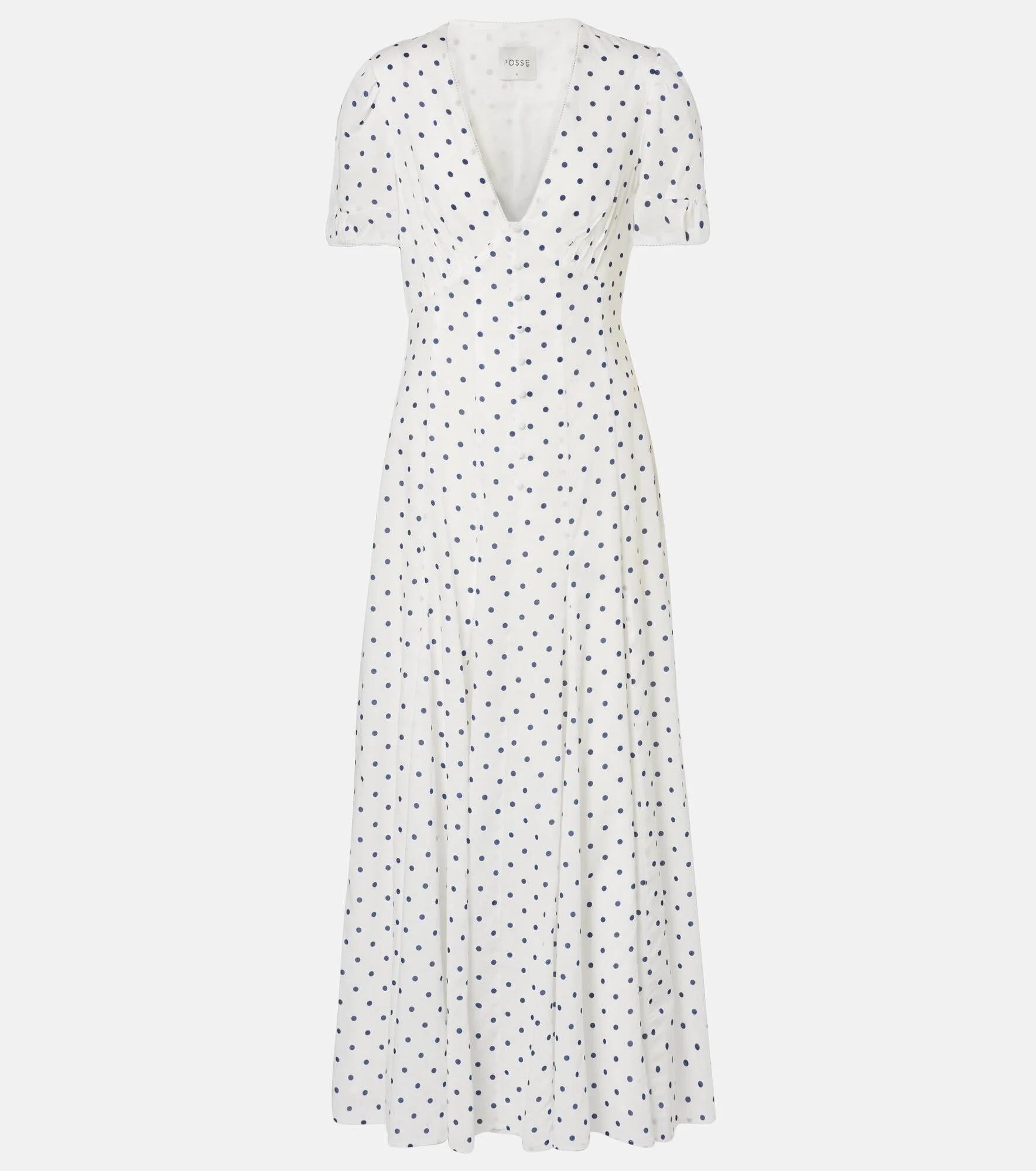 Paloma polka-dot maxi dress - 1