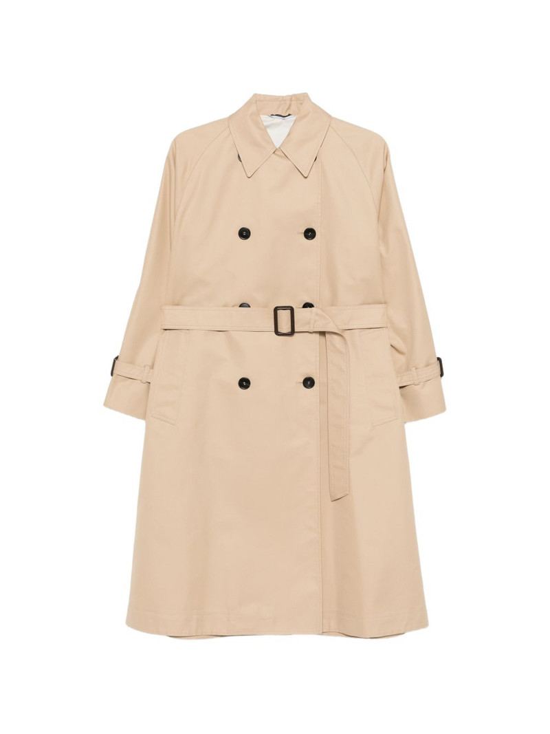 double-breasted belted coat 1